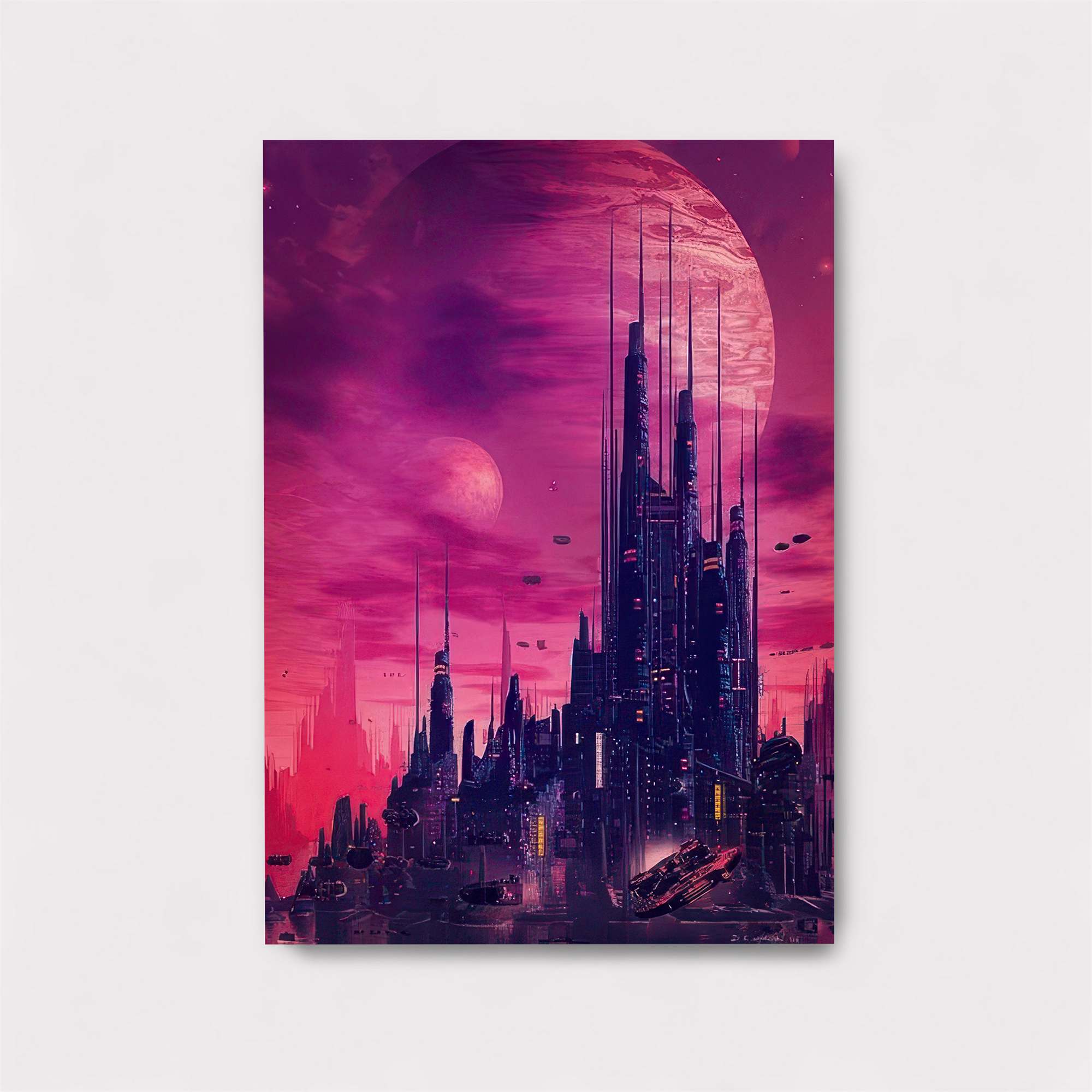 Neon Metropolis Safe Wall Magnetic / M