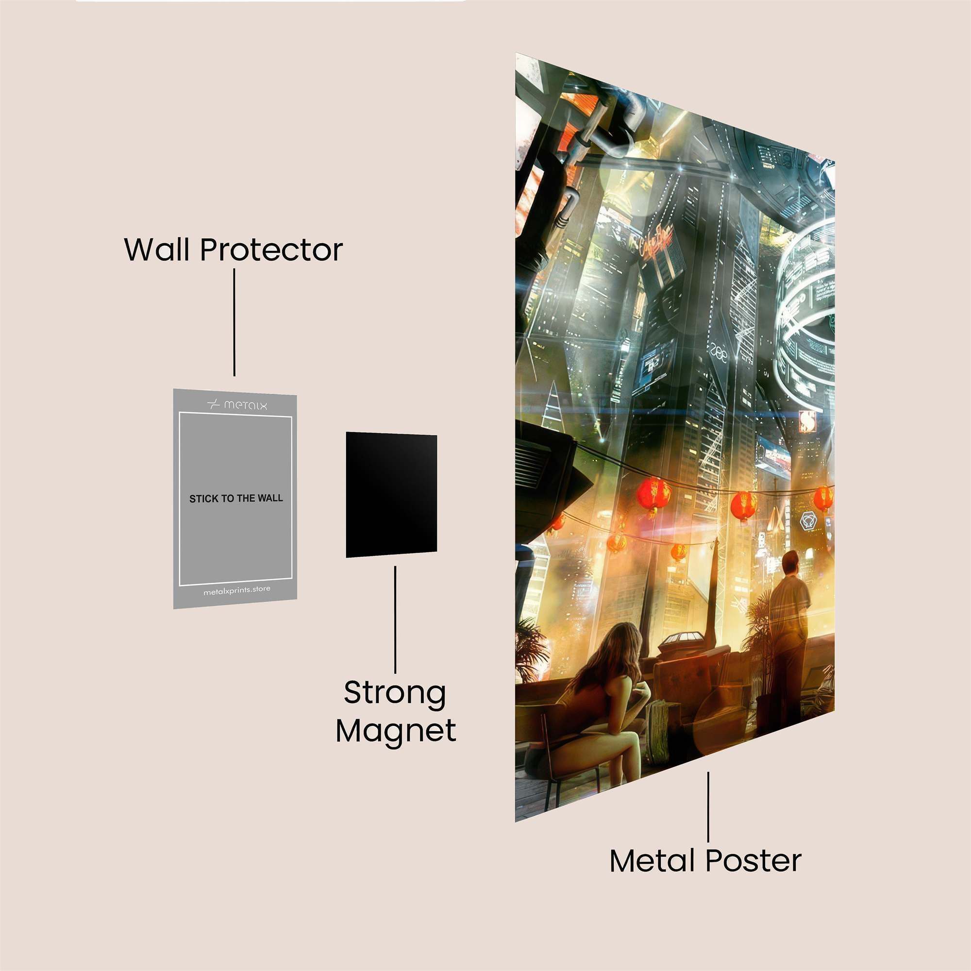 Cyber Haven Safe Wall Magnetic / M