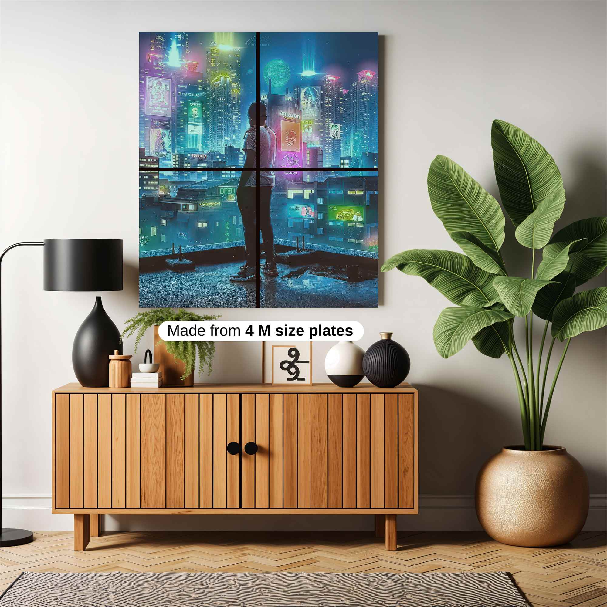 Neon Dream Safe Wall Magnetic / M