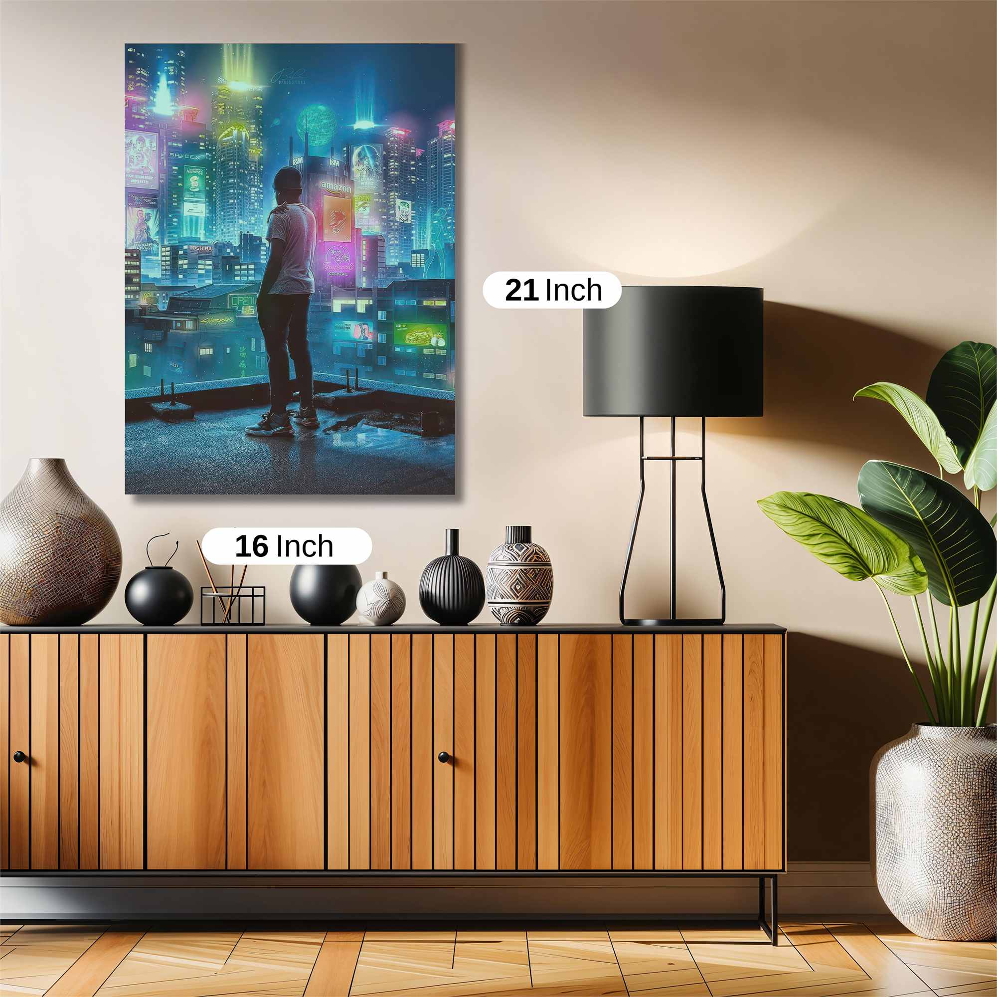 Neon Dream Safe Wall Magnetic / M