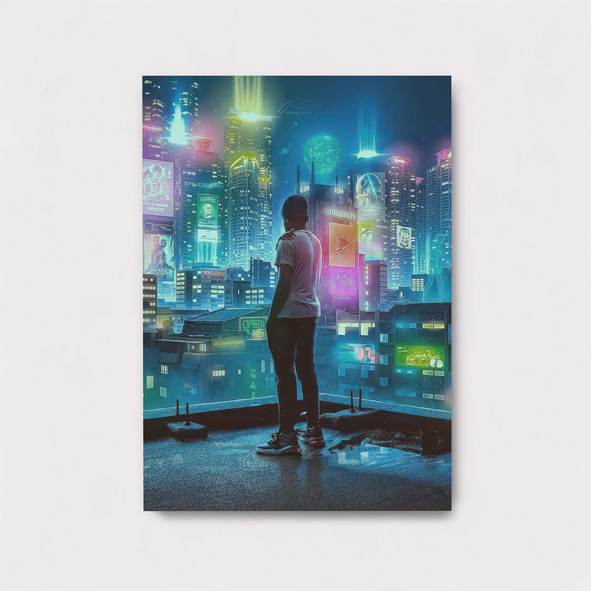 Neon Dream Safe Wall Magnetic / M