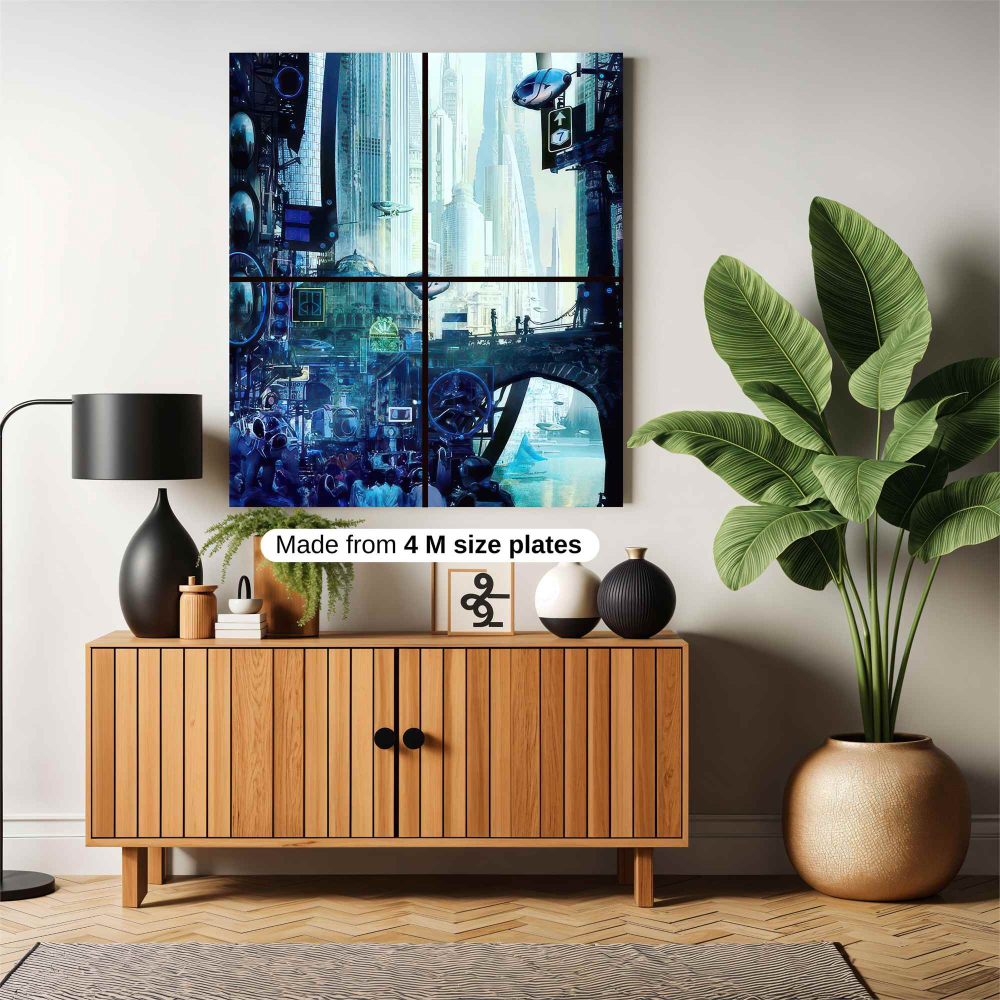 Metropolis Dream Safe Wall Magnetic / M