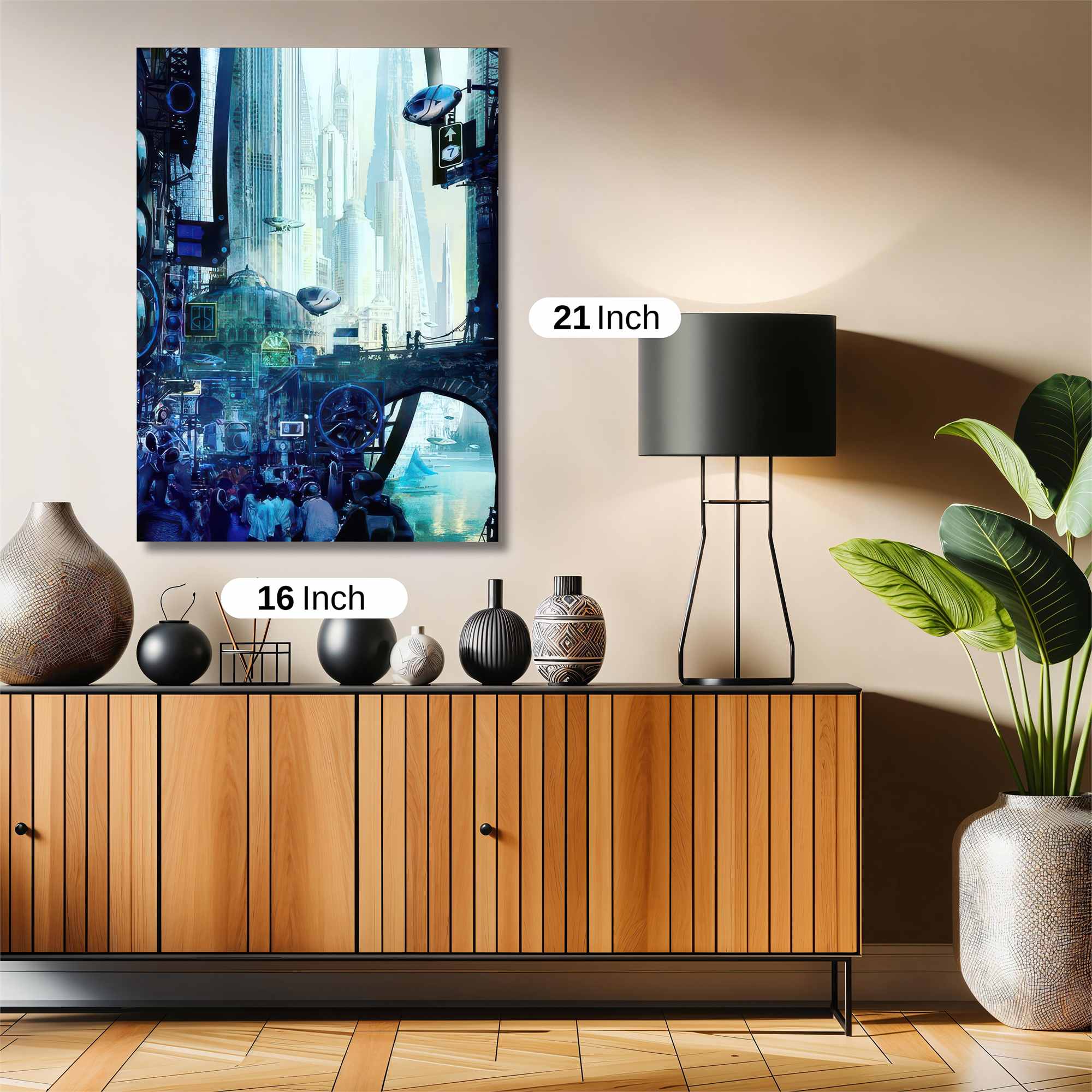 Metropolis Dream Safe Wall Magnetic / M