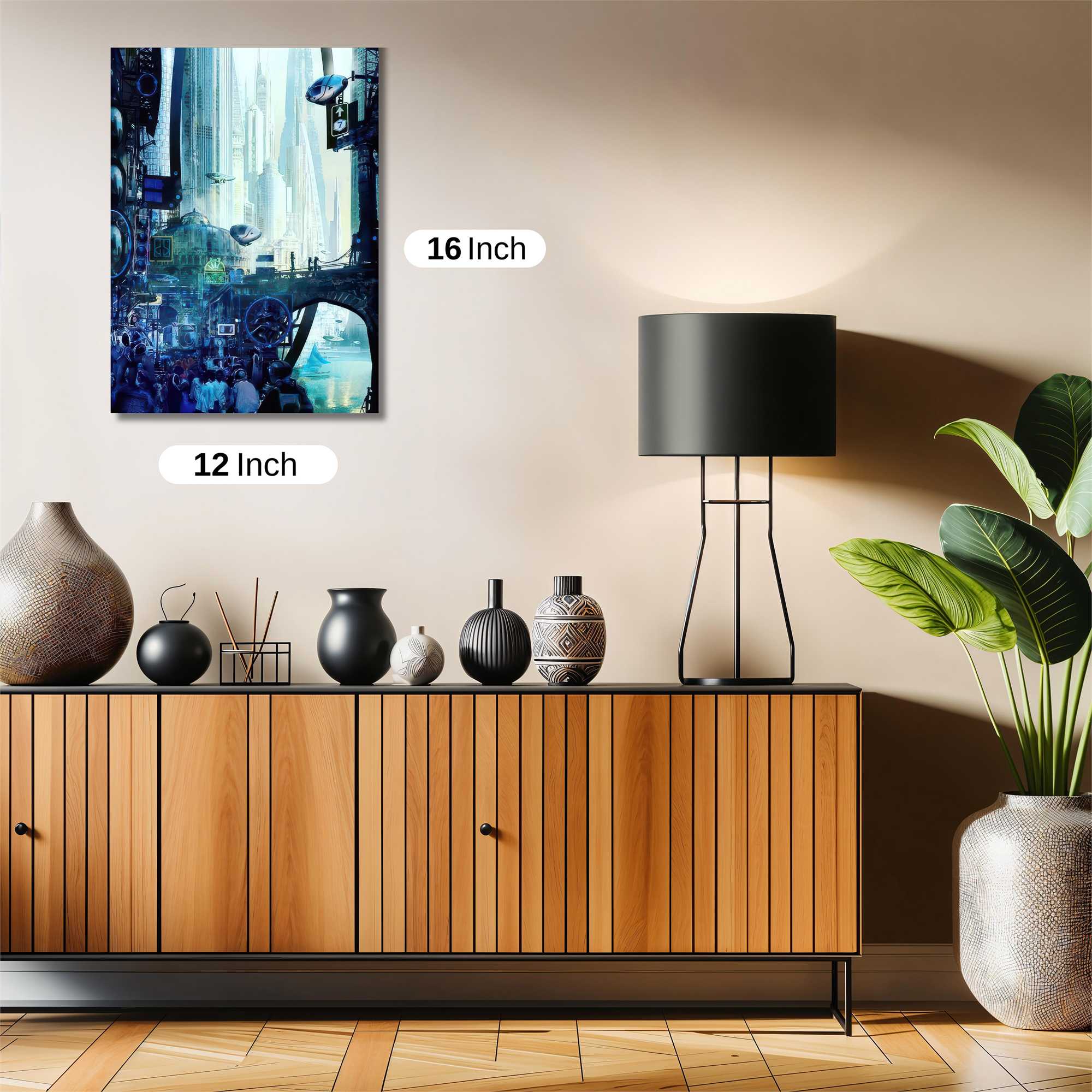 Metropolis Dream Safe Wall Magnetic / M