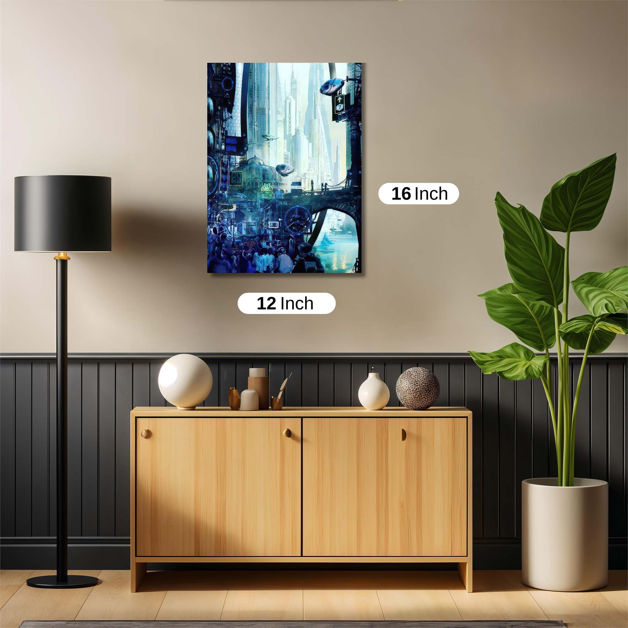 Metropolis Dream Safe Wall Magnetic / M