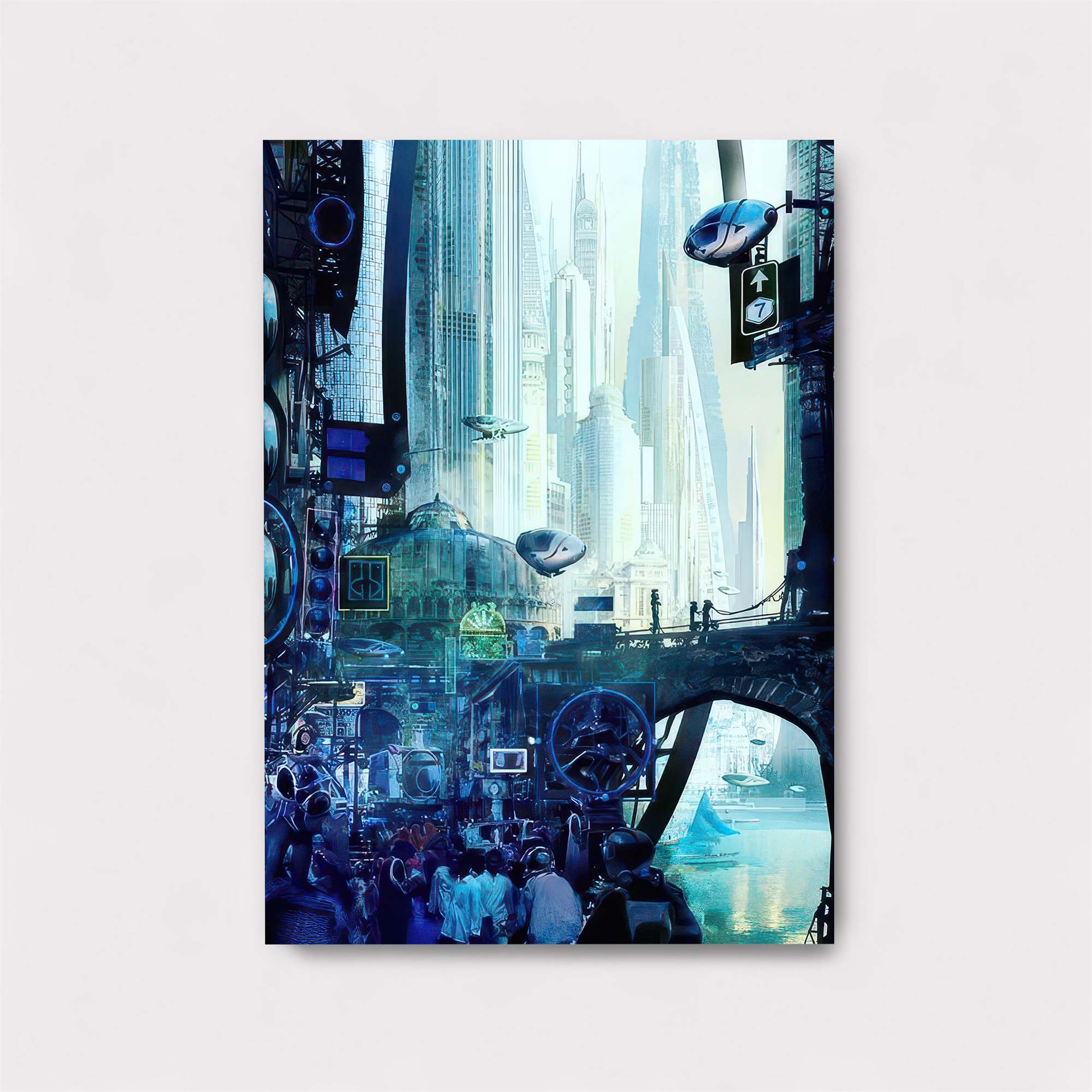 Metropolis Dream Safe Wall Magnetic / M