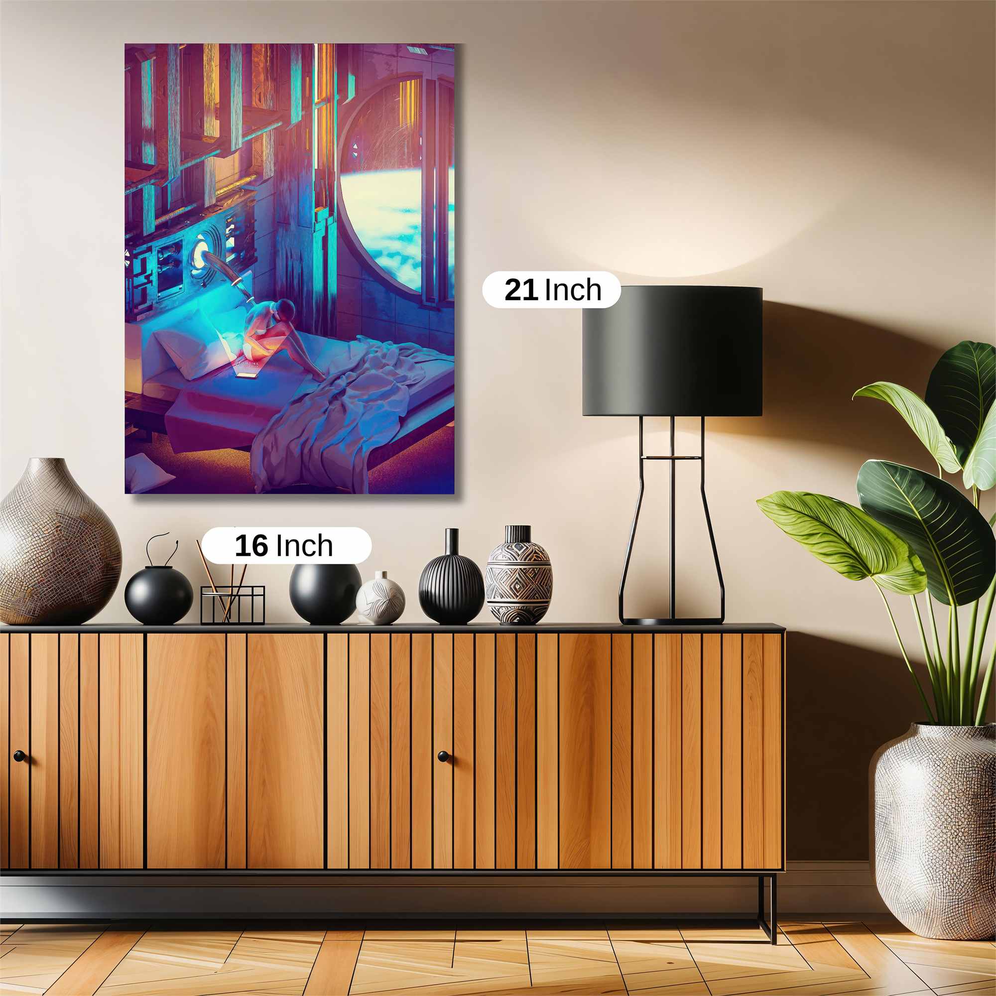 Cosmic Serenity Safe Wall Magnetic / M