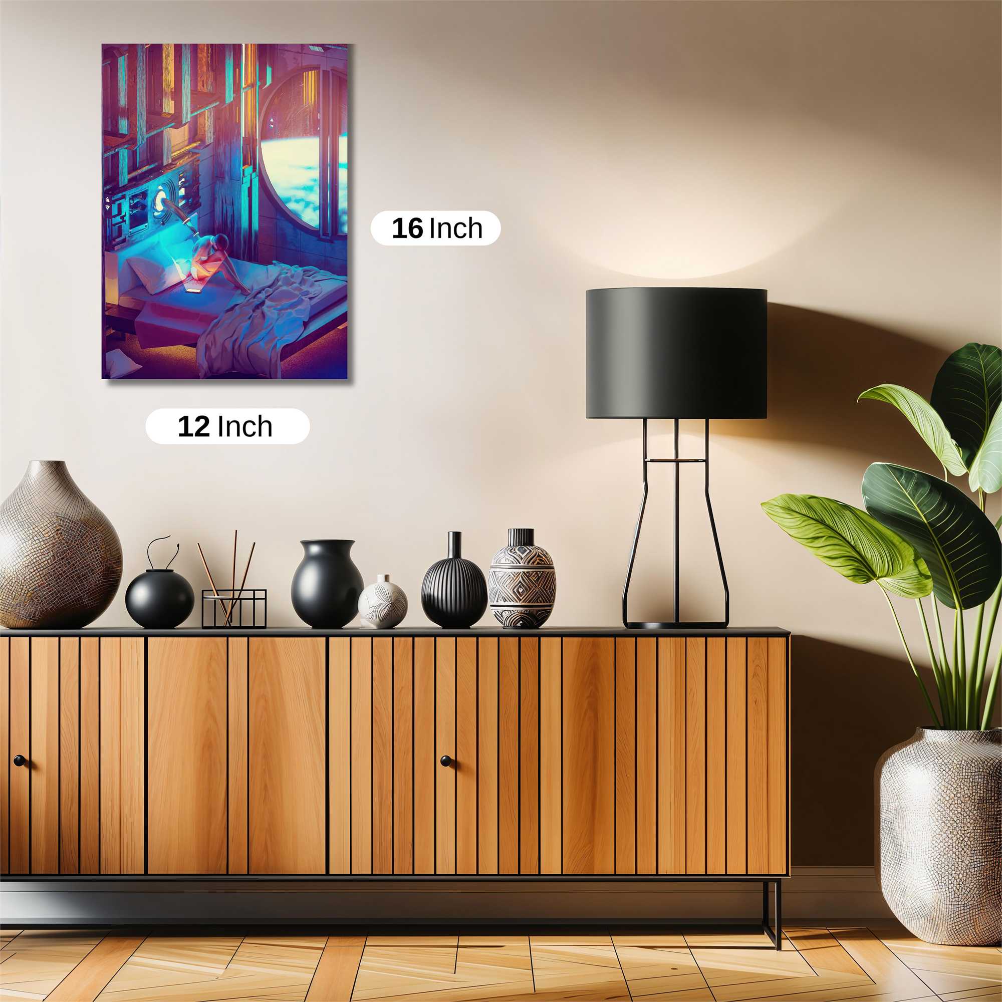 Cosmic Serenity Safe Wall Magnetic / M