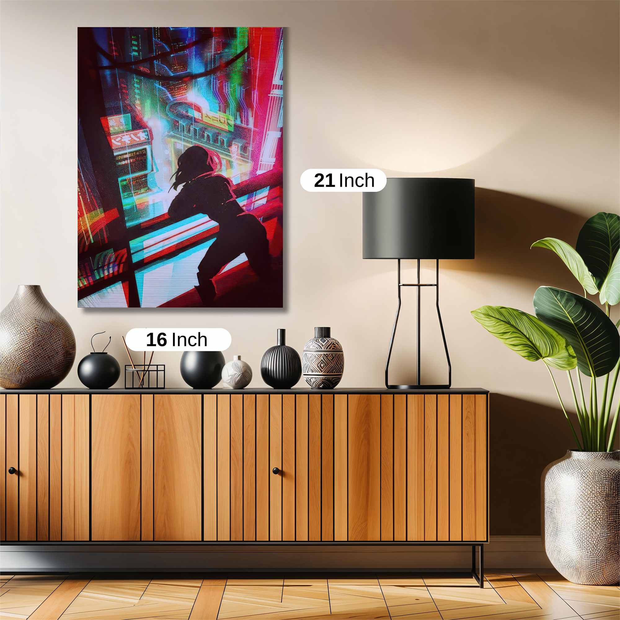 Cyberpunk Solitude Safe Wall Magnetic / M