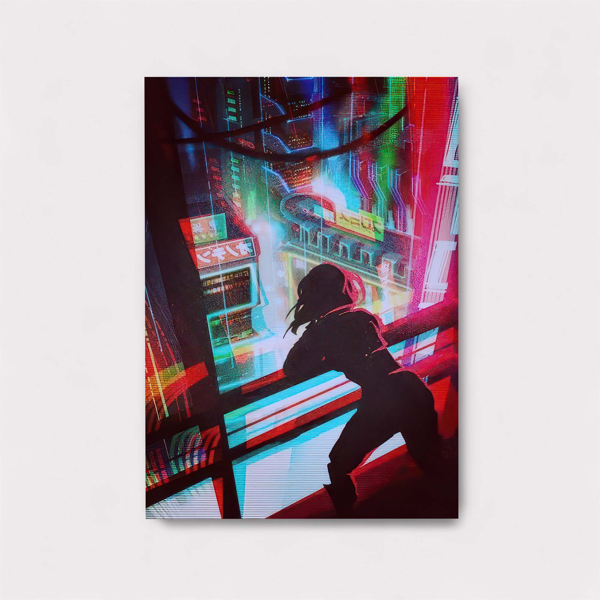 Cyberpunk Solitude Safe Wall Magnetic / M