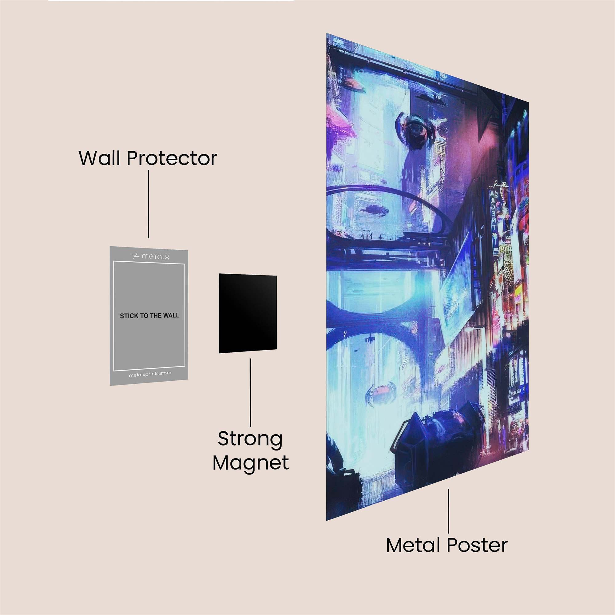 Cyberpunk Serenity Safe Wall Magnetic / M