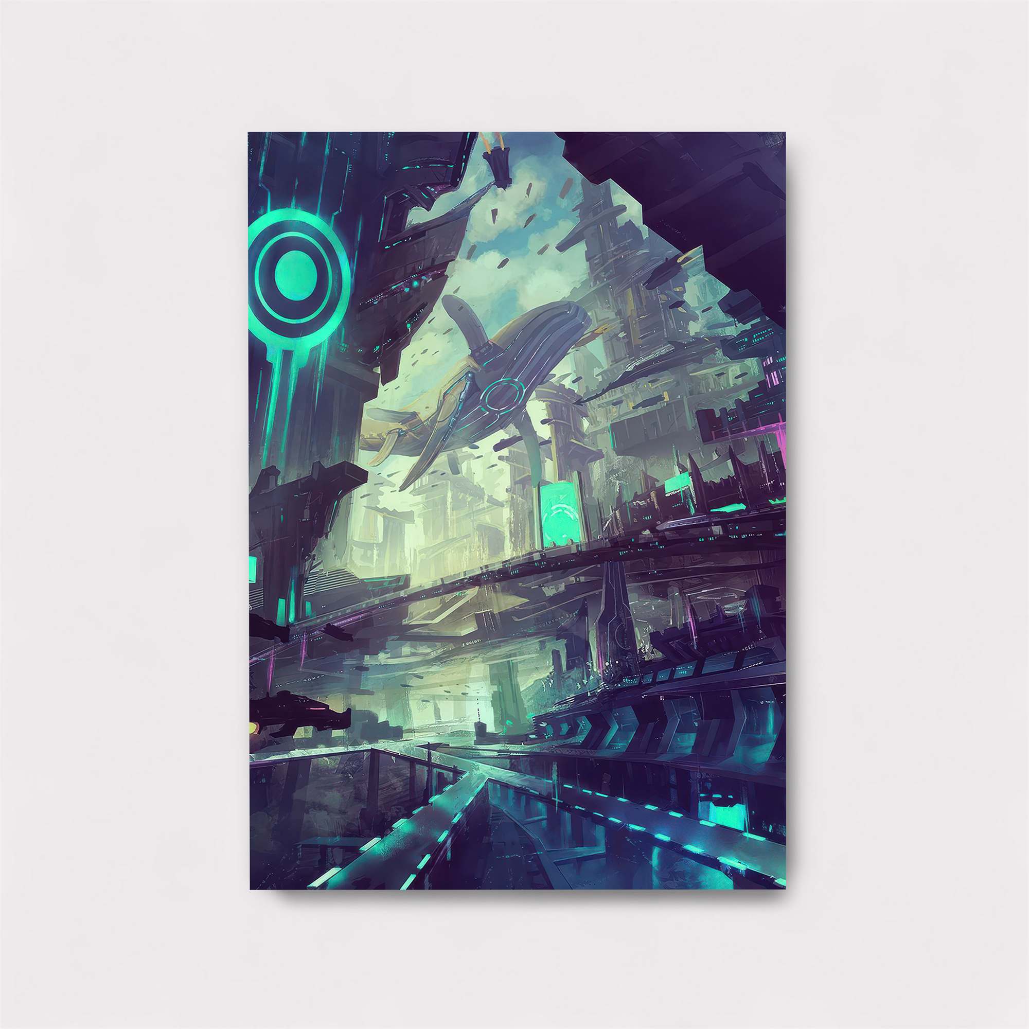 Cyber Serenity Safe Wall Magnetic / M