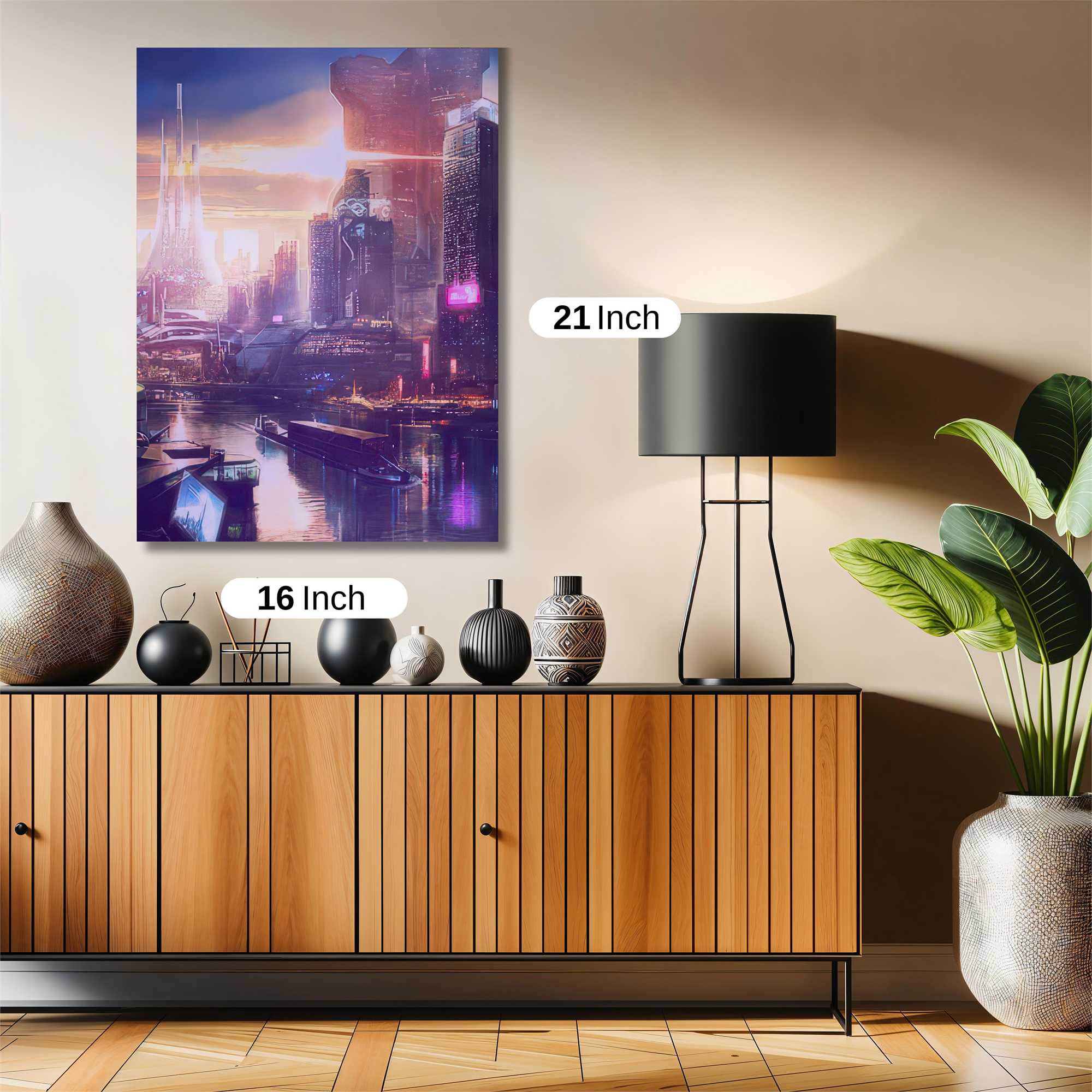 Eco-Futurism Safe Wall Magnetic / M