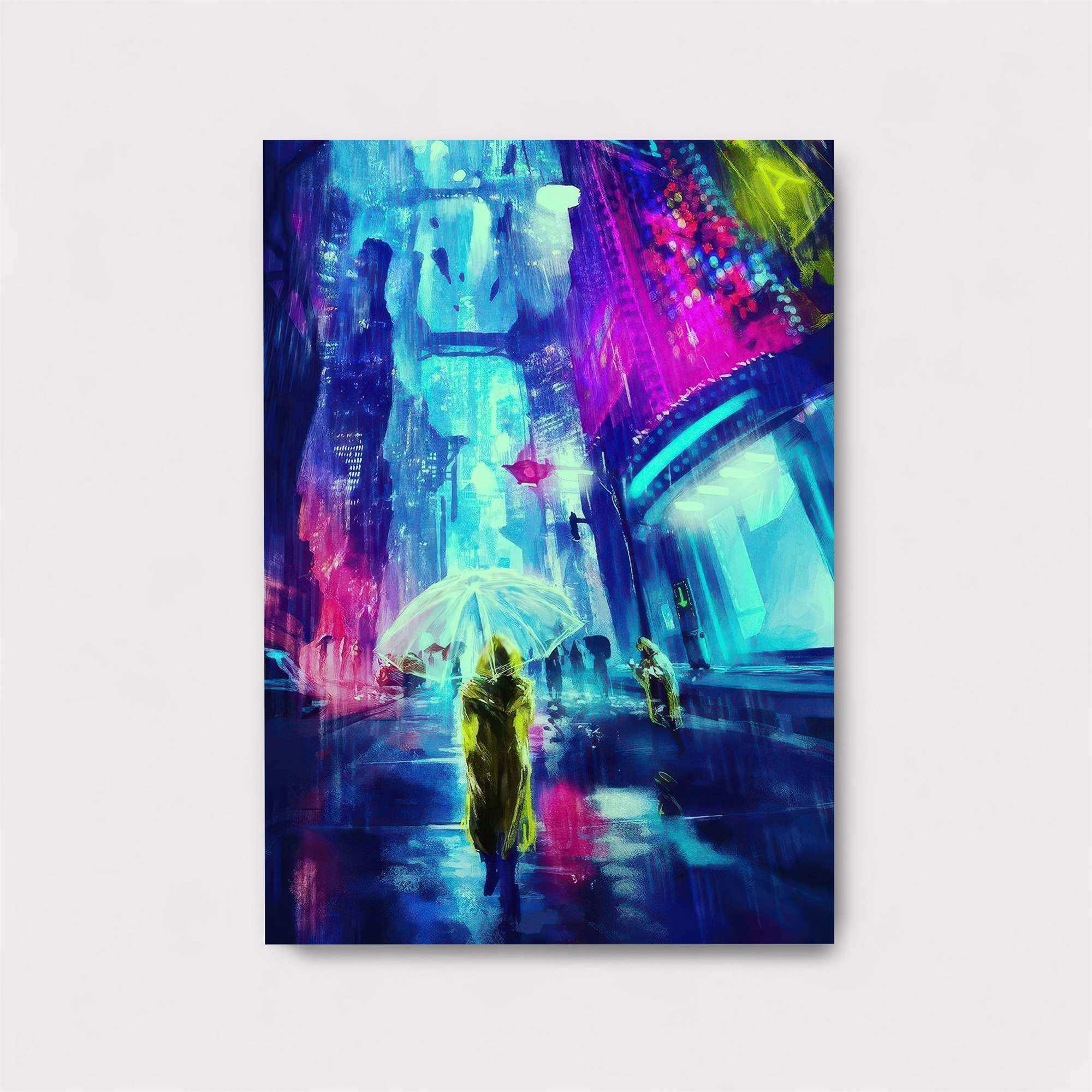 Neon Serenity Safe Wall Magnetic / M