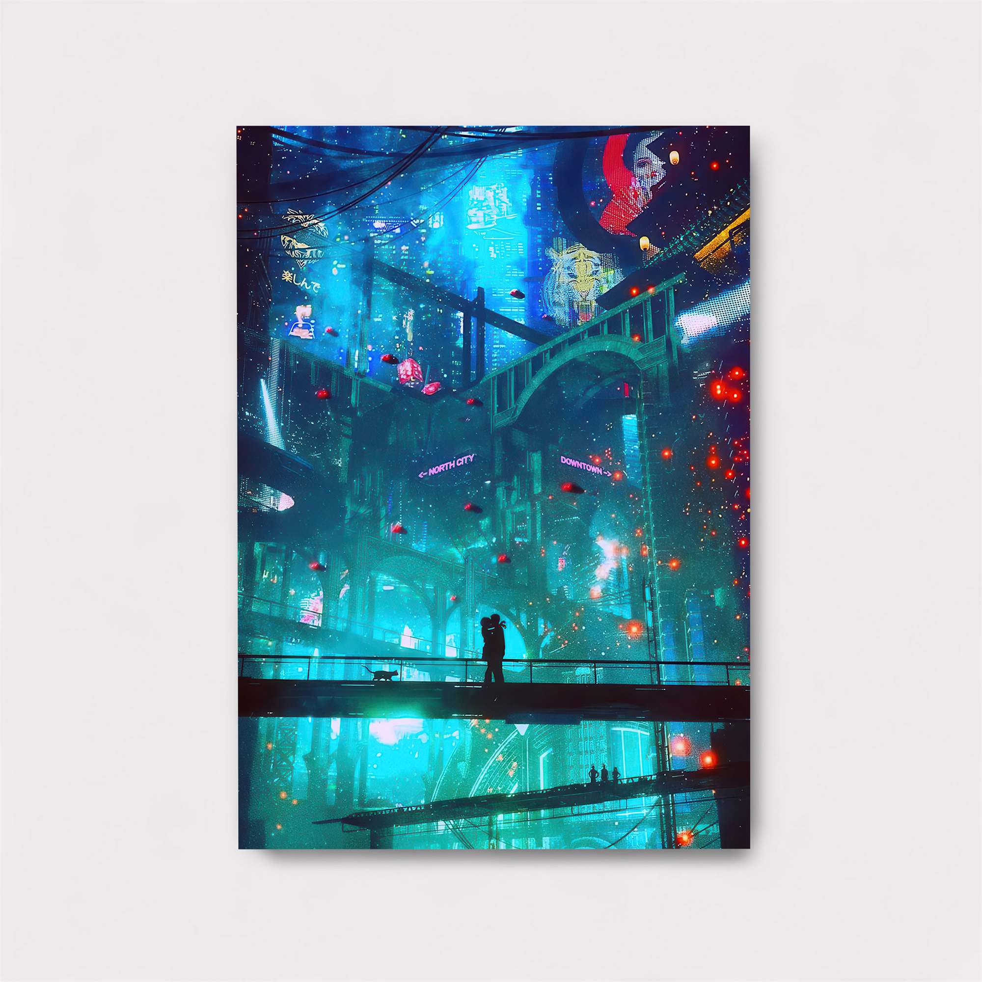 Cyber Embrace Safe Wall Magnetic / M