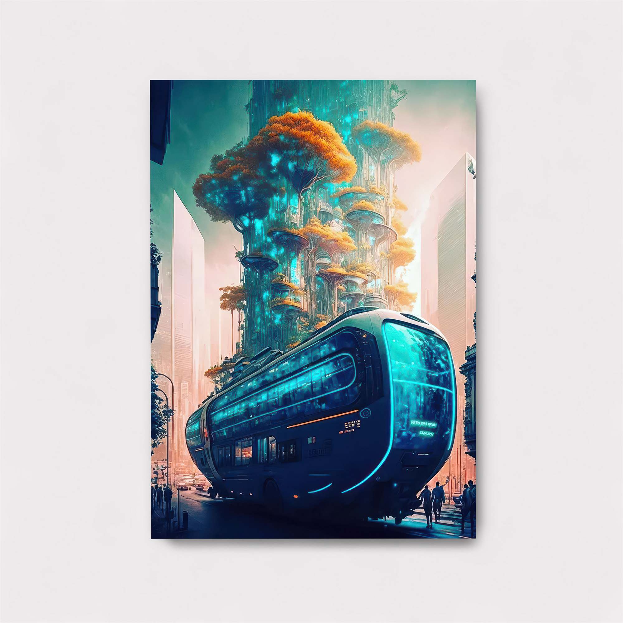 Futuristic Bloom Safe Wall Magnetic / M