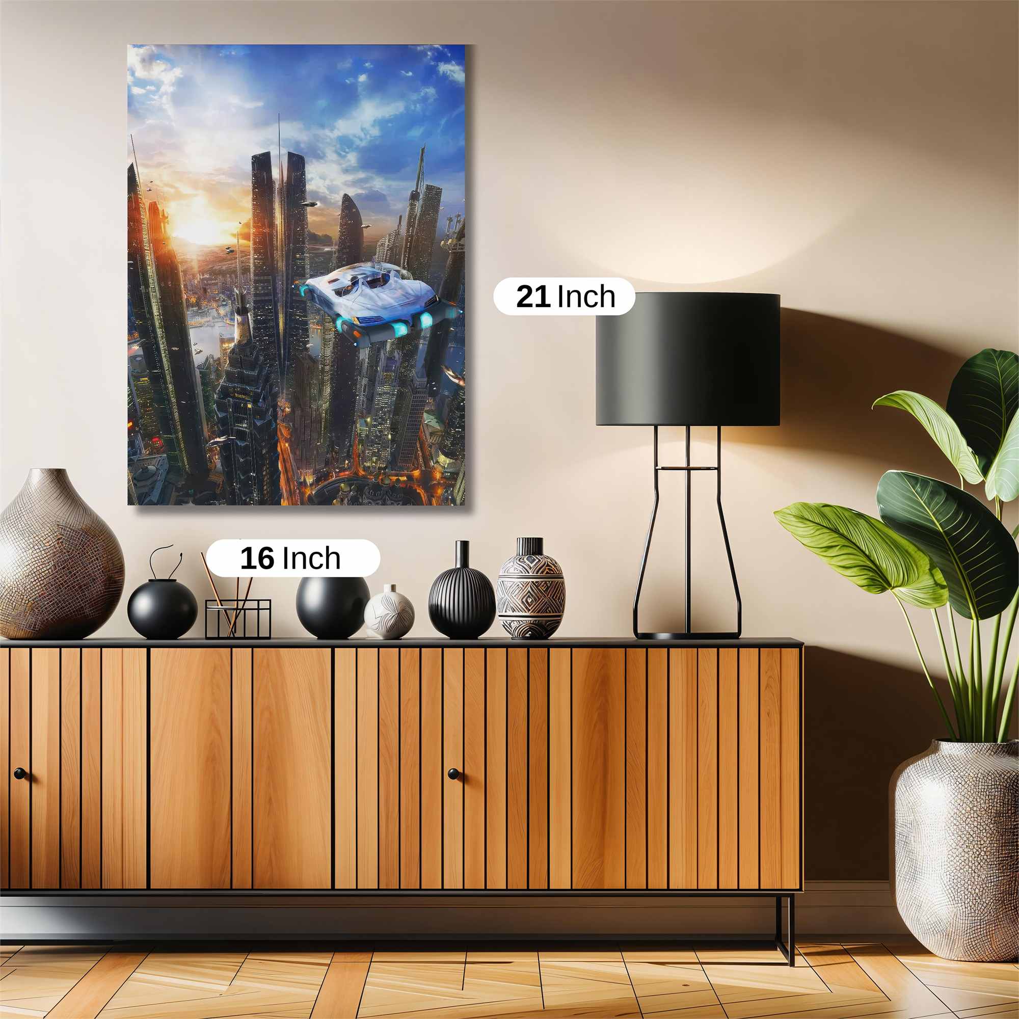 Skyward Serenity Safe Wall Magnetic / M