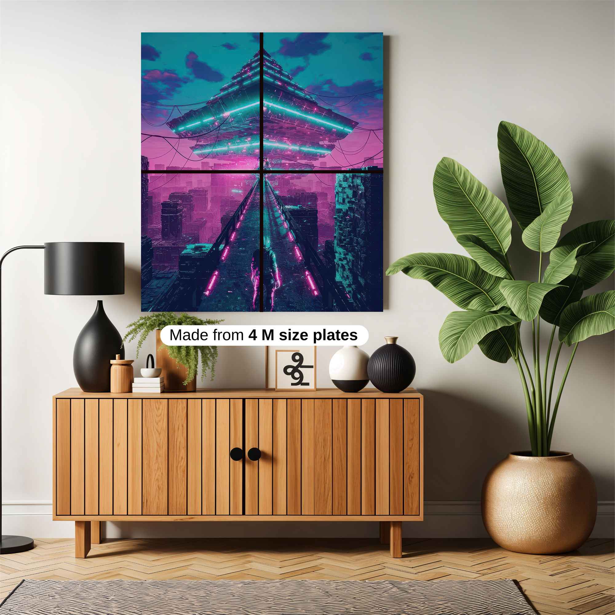 Pyramid Dreamscape Safe Wall Magnetic / M