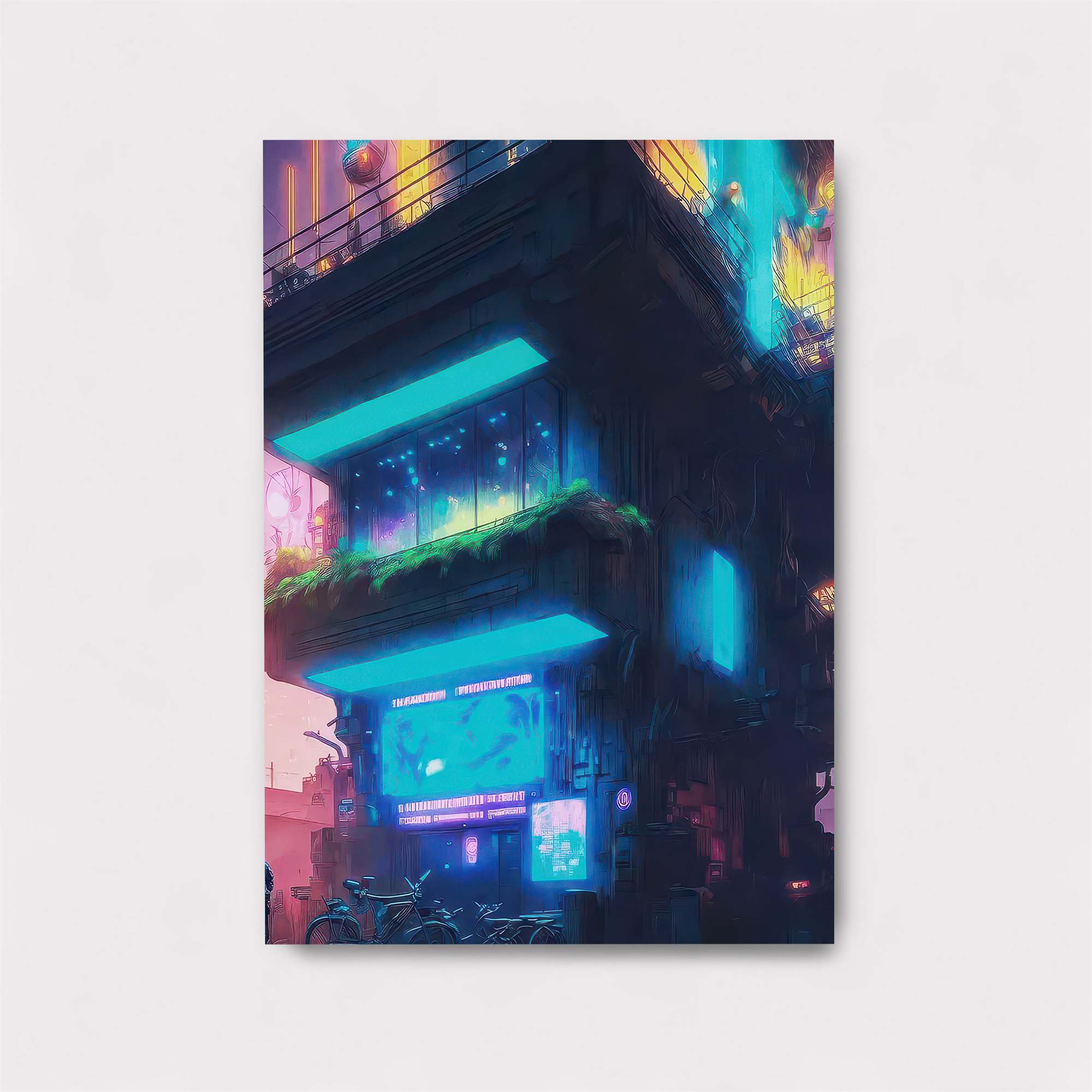 Neon Oasis Safe Wall Magnetic / M