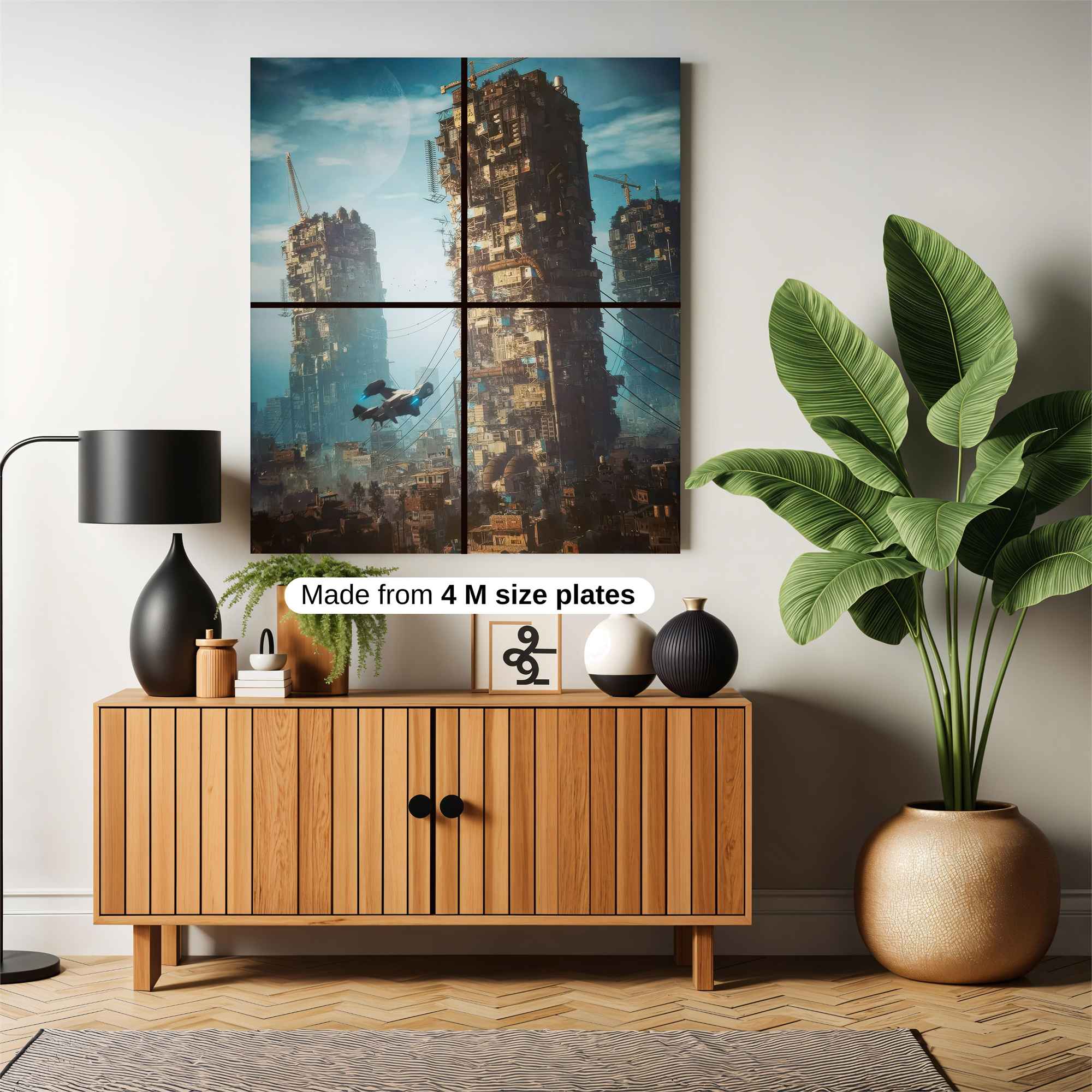 Cyberpunk Haven Safe Wall Magnetic / M