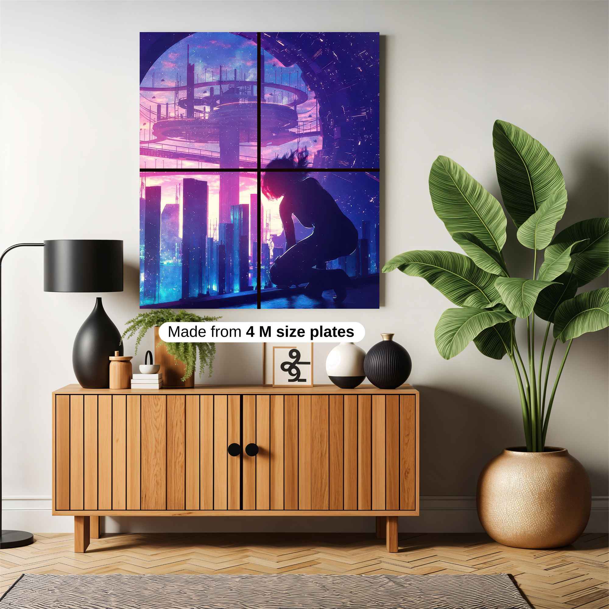 Cyber Dawn Safe Wall Magnetic / M