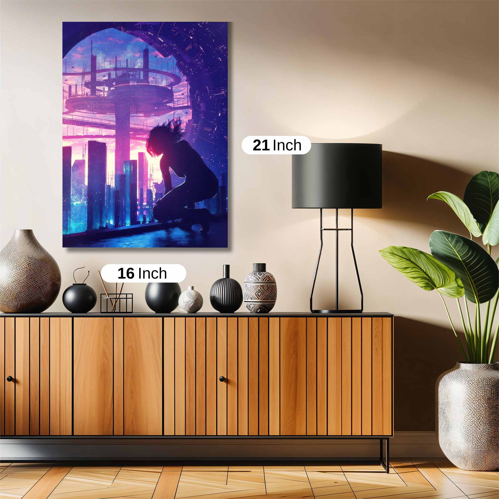 Cyber Dawn Safe Wall Magnetic / M