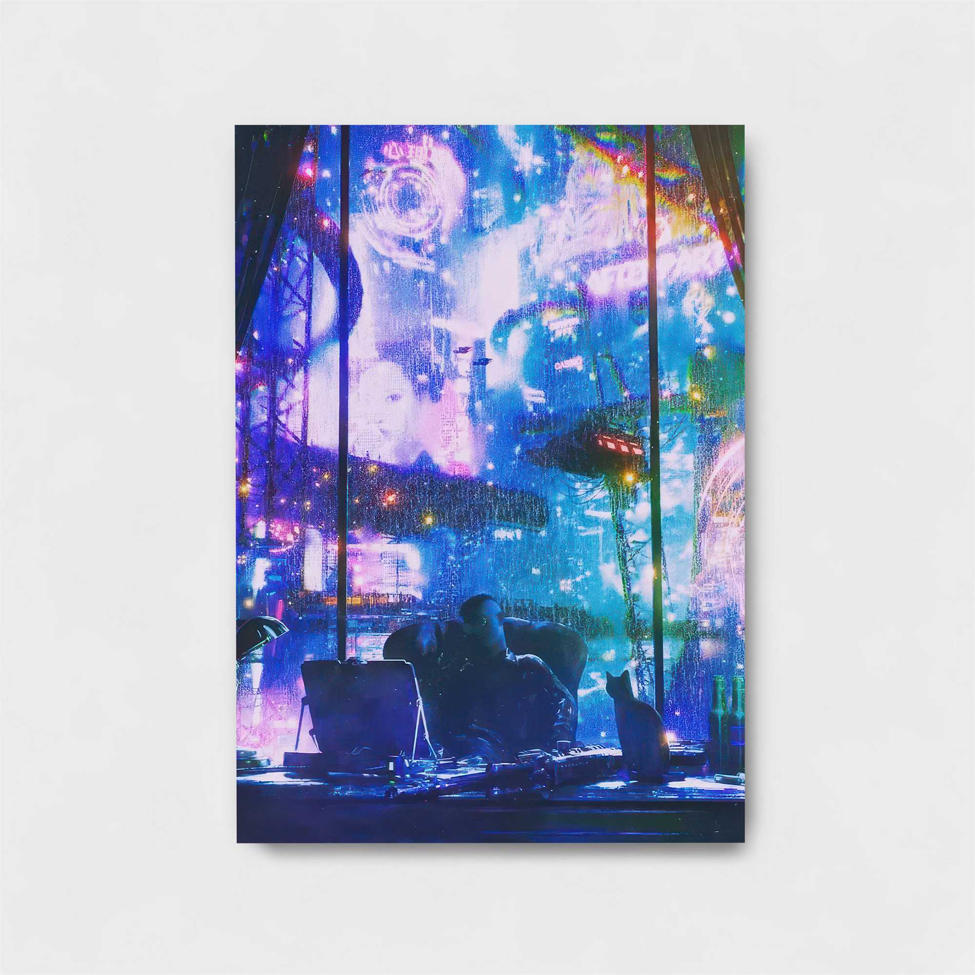 Cyber Serenity Safe Wall Magnetic / M