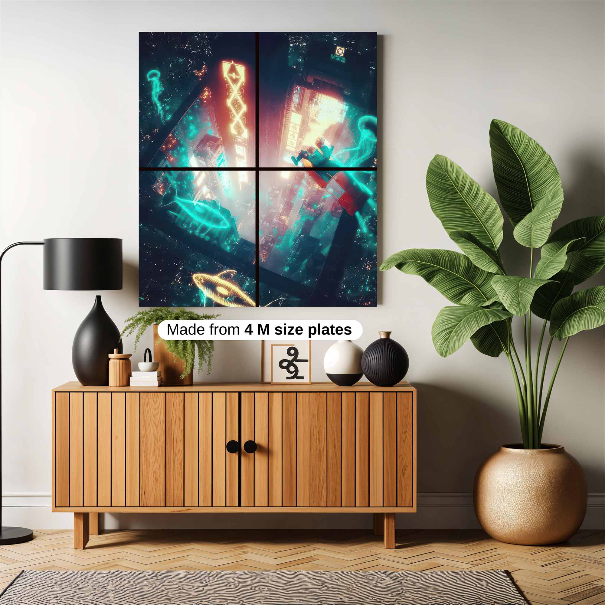 Neon Dive Safe Wall Magnetic / M