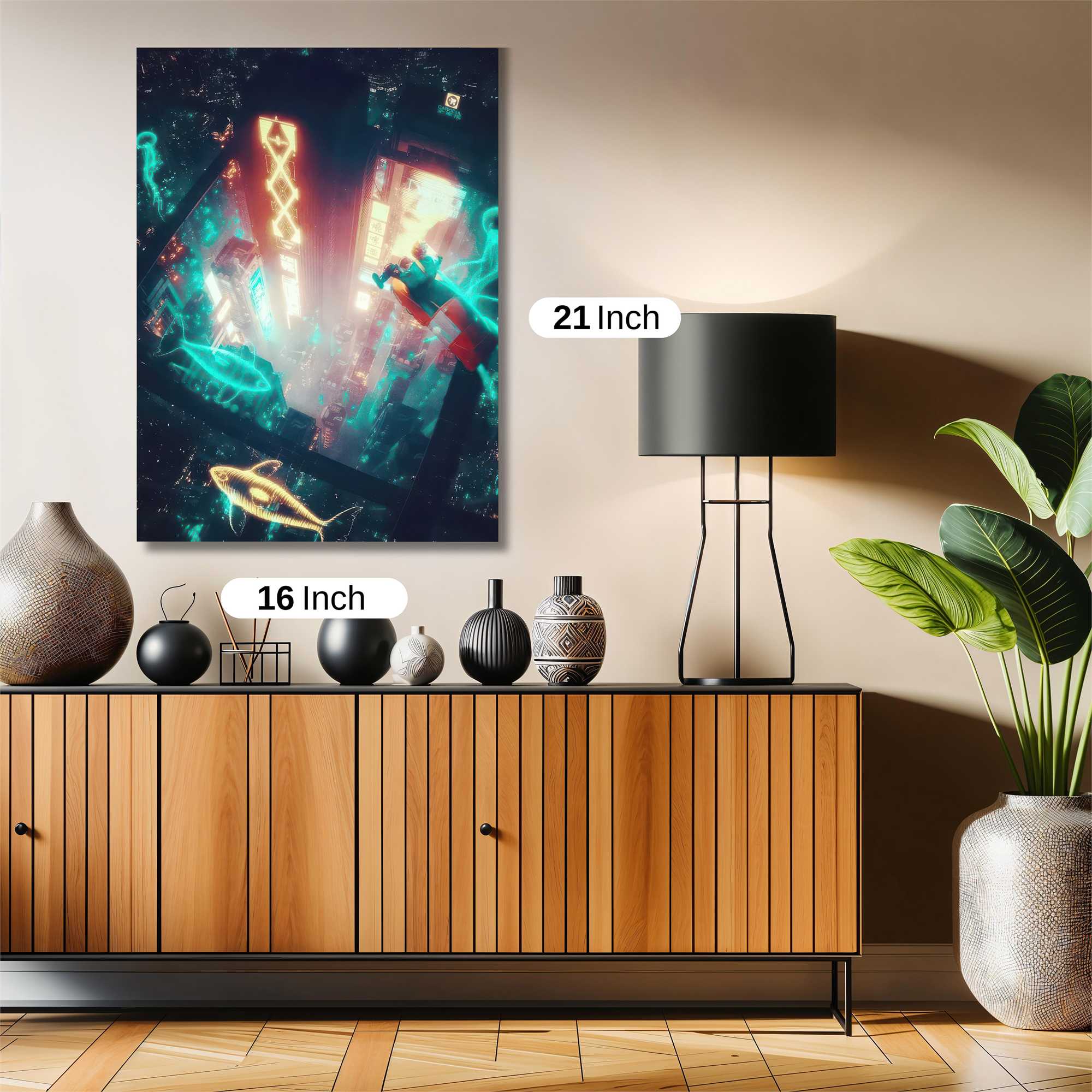 Neon Dive Safe Wall Magnetic / M