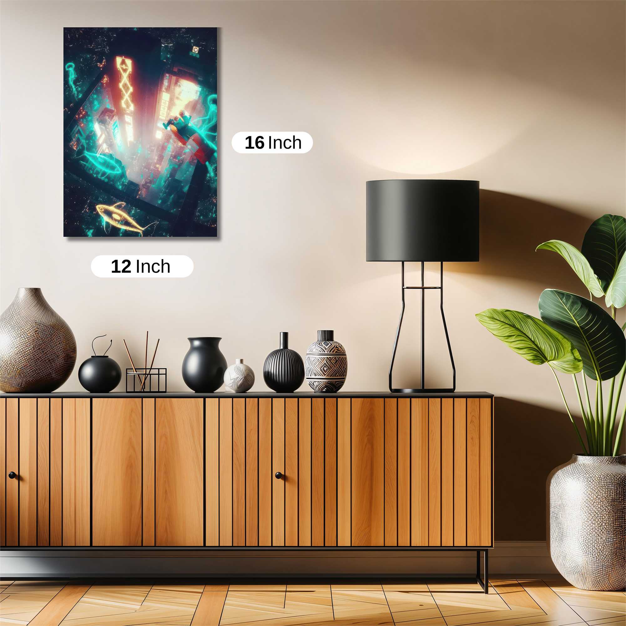 Neon Dive Safe Wall Magnetic / M