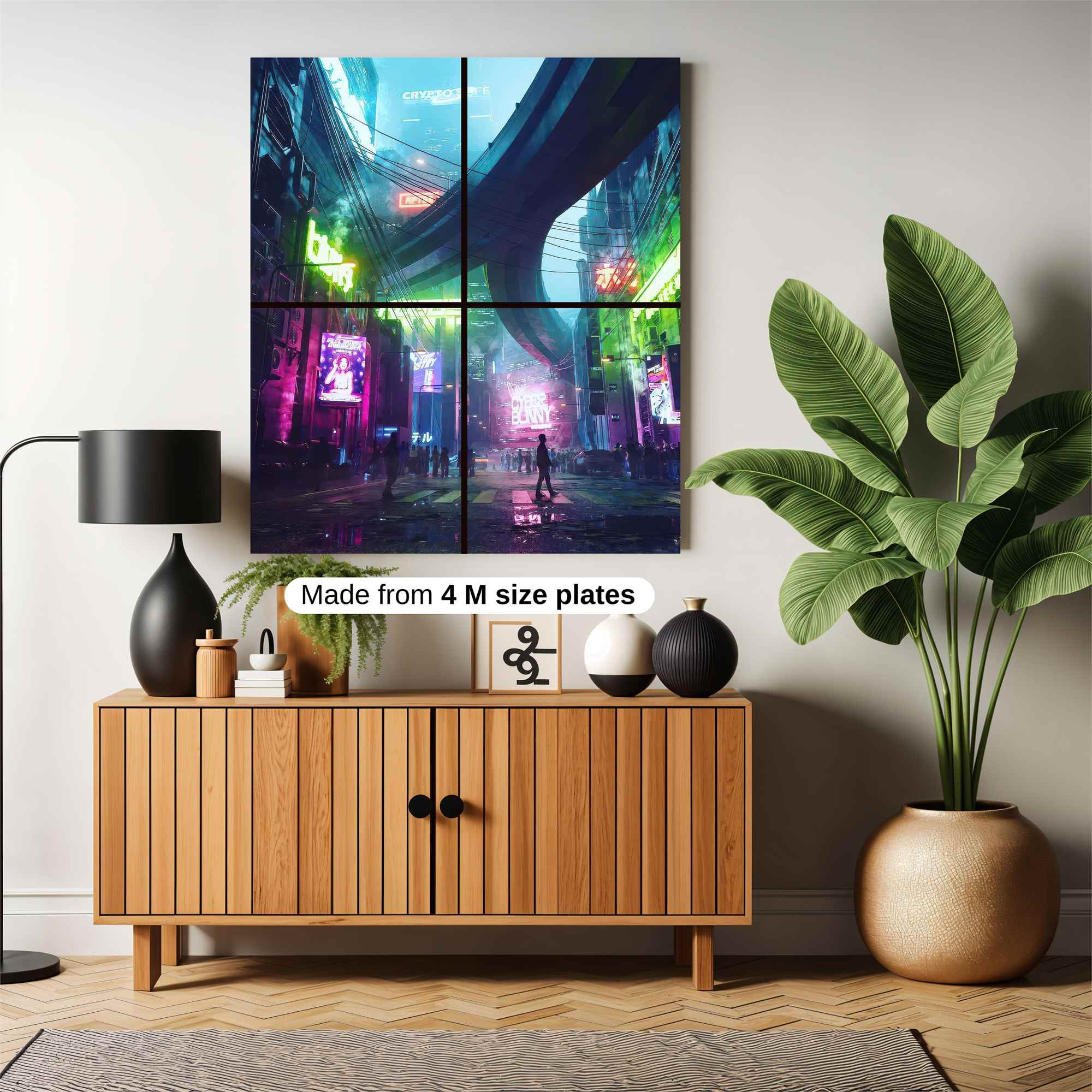 Cyberpunk Dream Safe Wall Magnetic / M