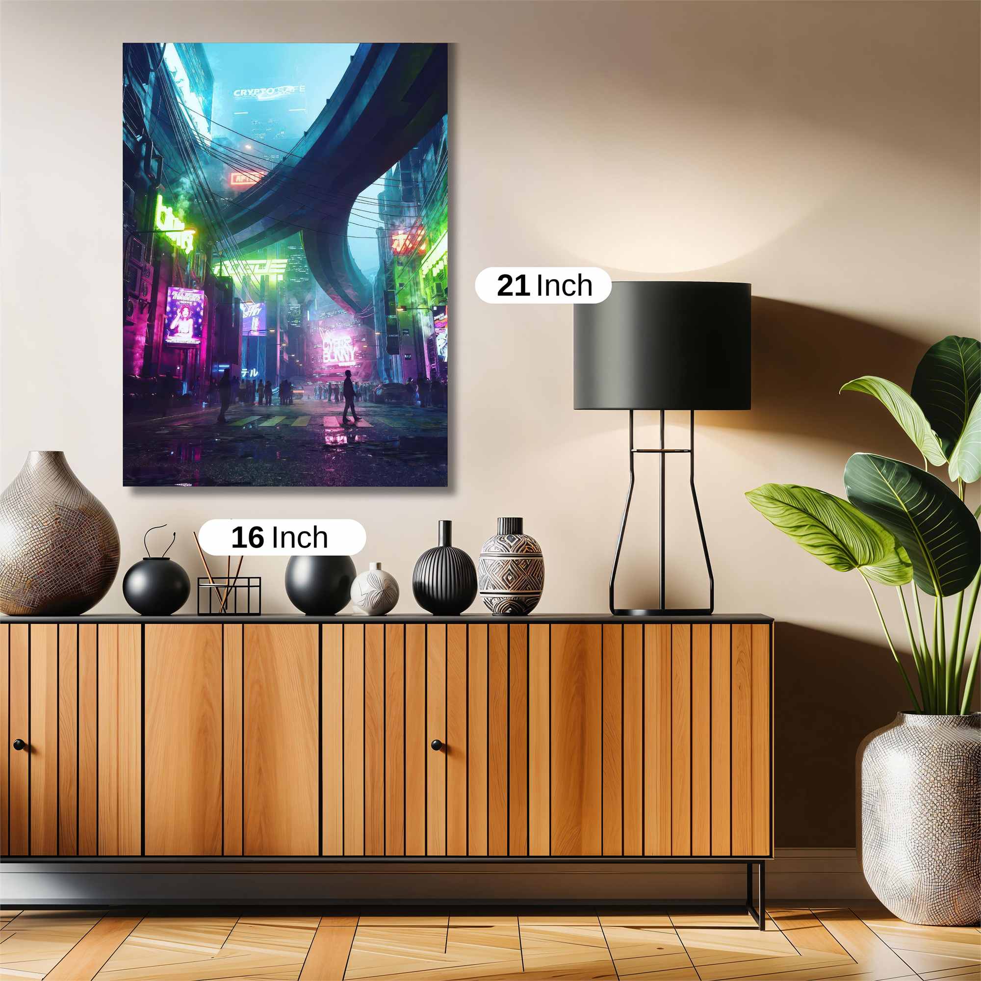 Cyberpunk Dream Safe Wall Magnetic / M