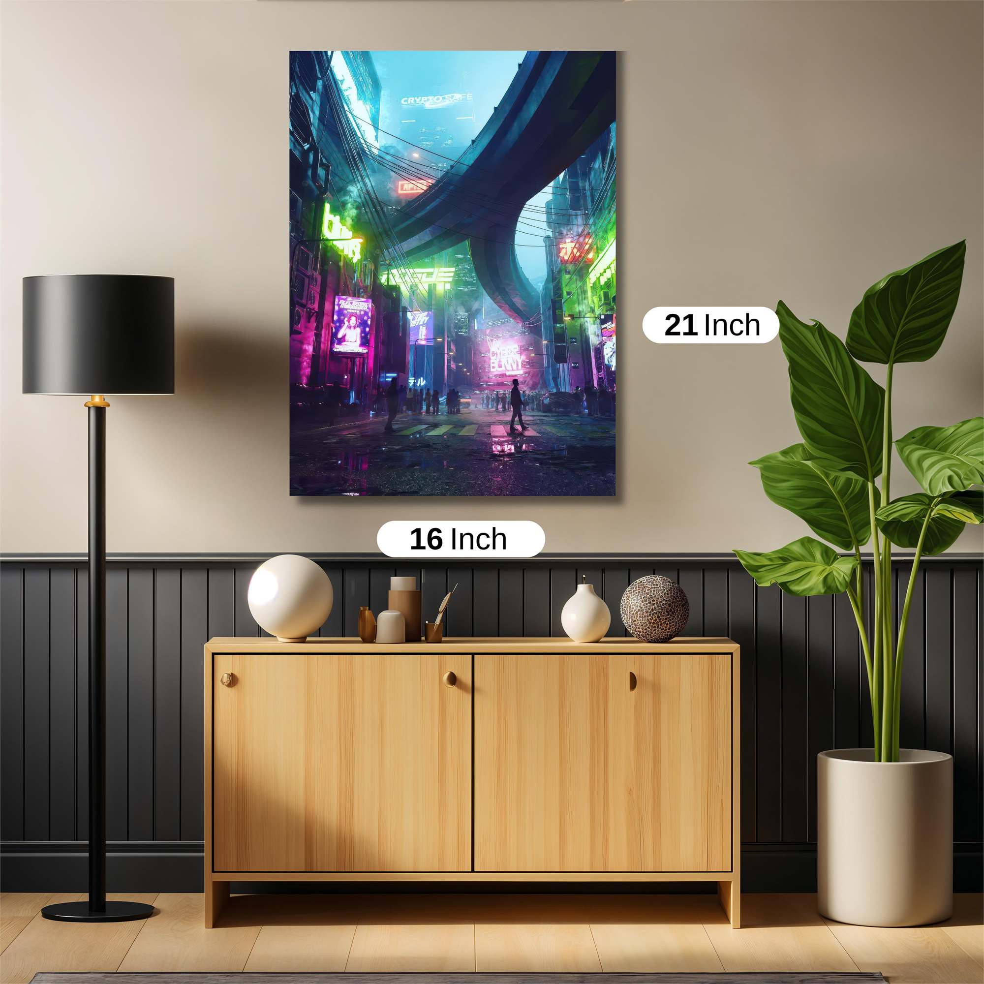 Cyberpunk Dream Safe Wall Magnetic / M