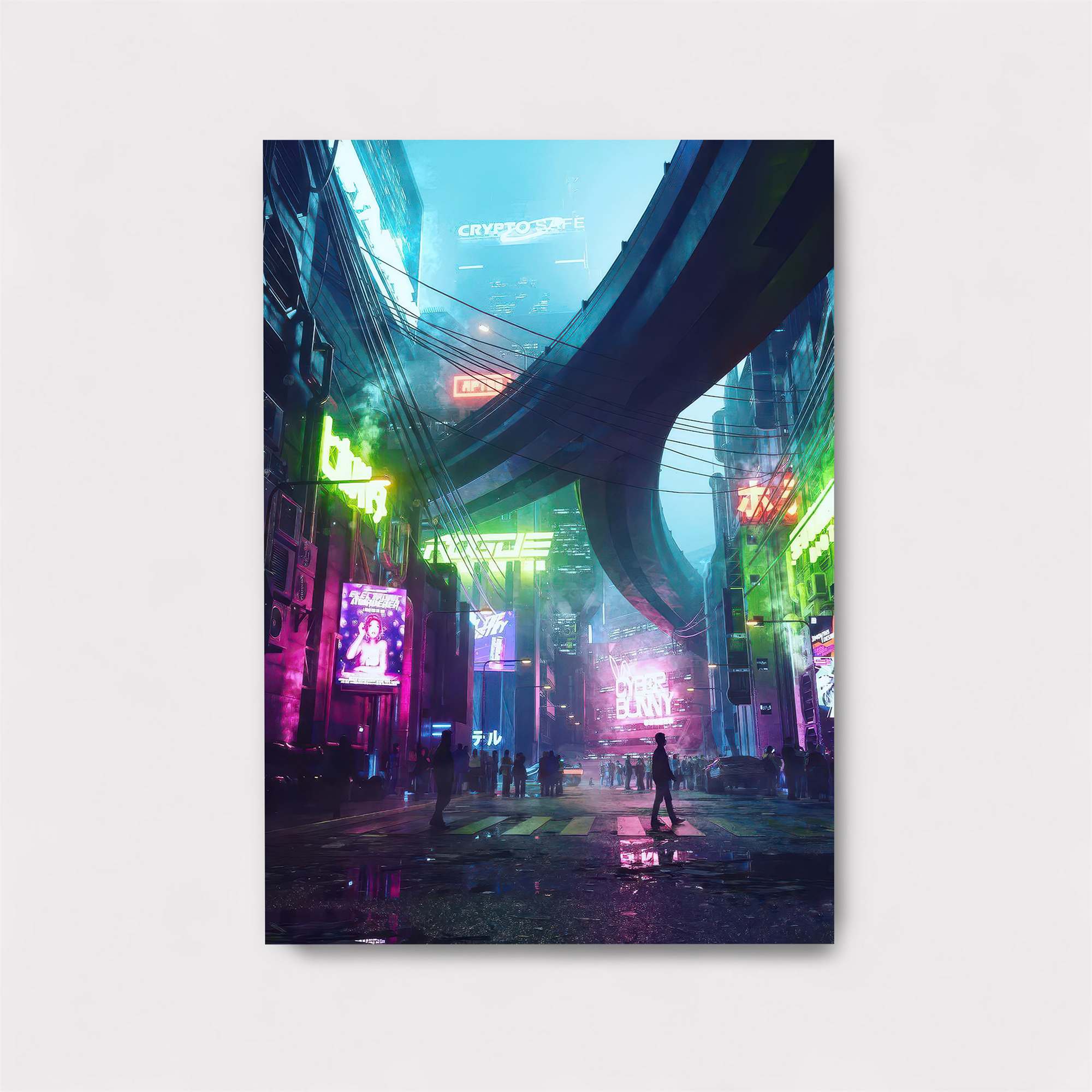 Cyberpunk Dream Safe Wall Magnetic / M