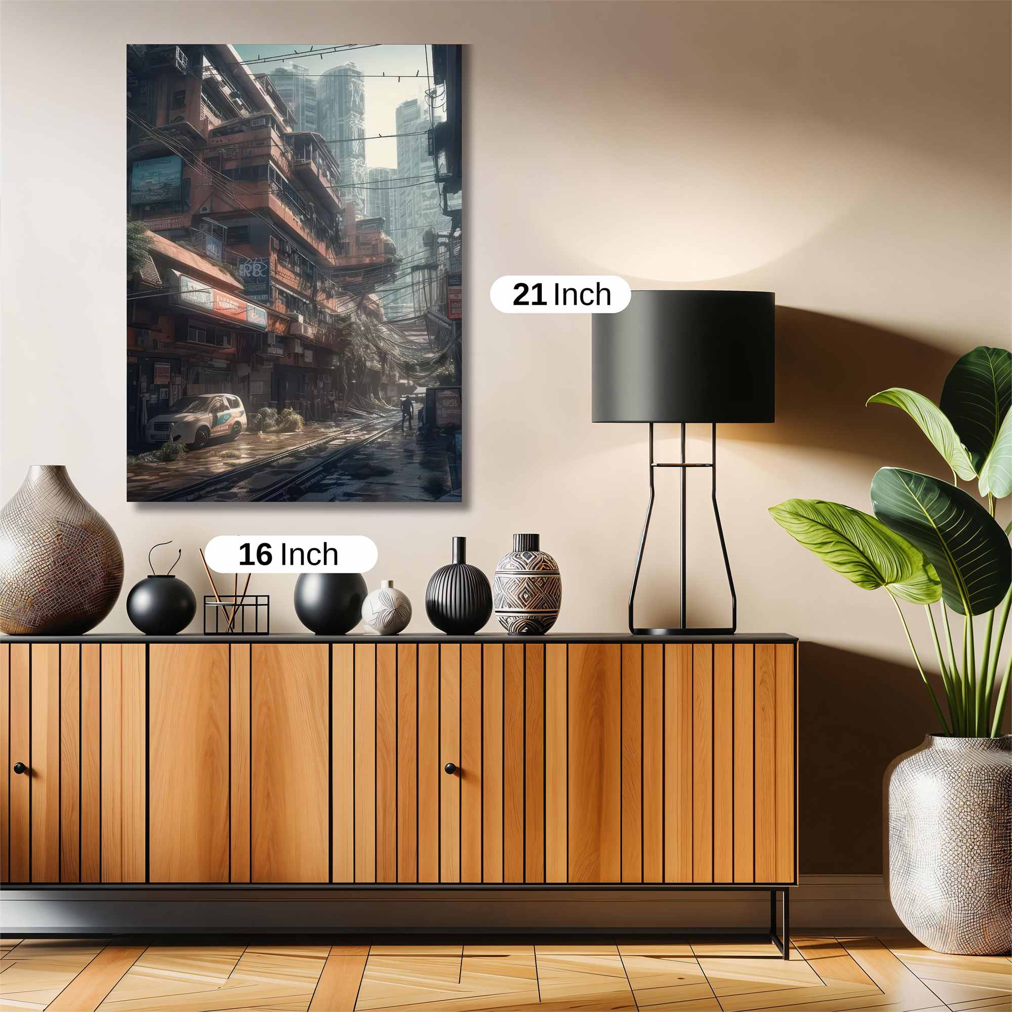 Cyberpunk Melancholy Safe Wall Magnetic / M