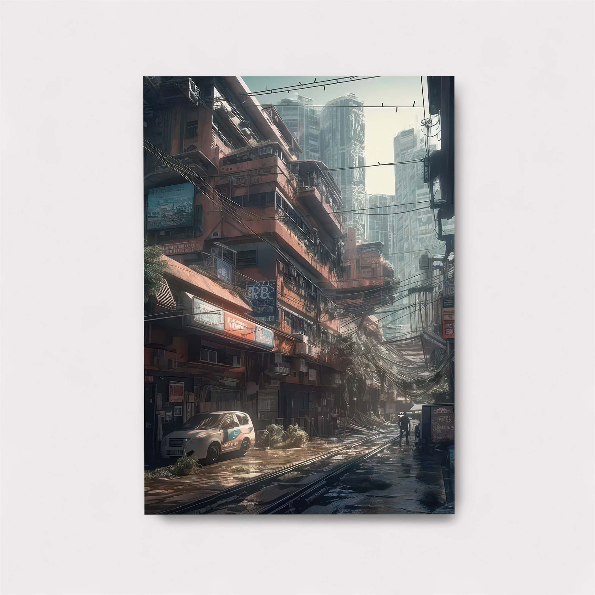 Cyberpunk Melancholy Safe Wall Magnetic / M