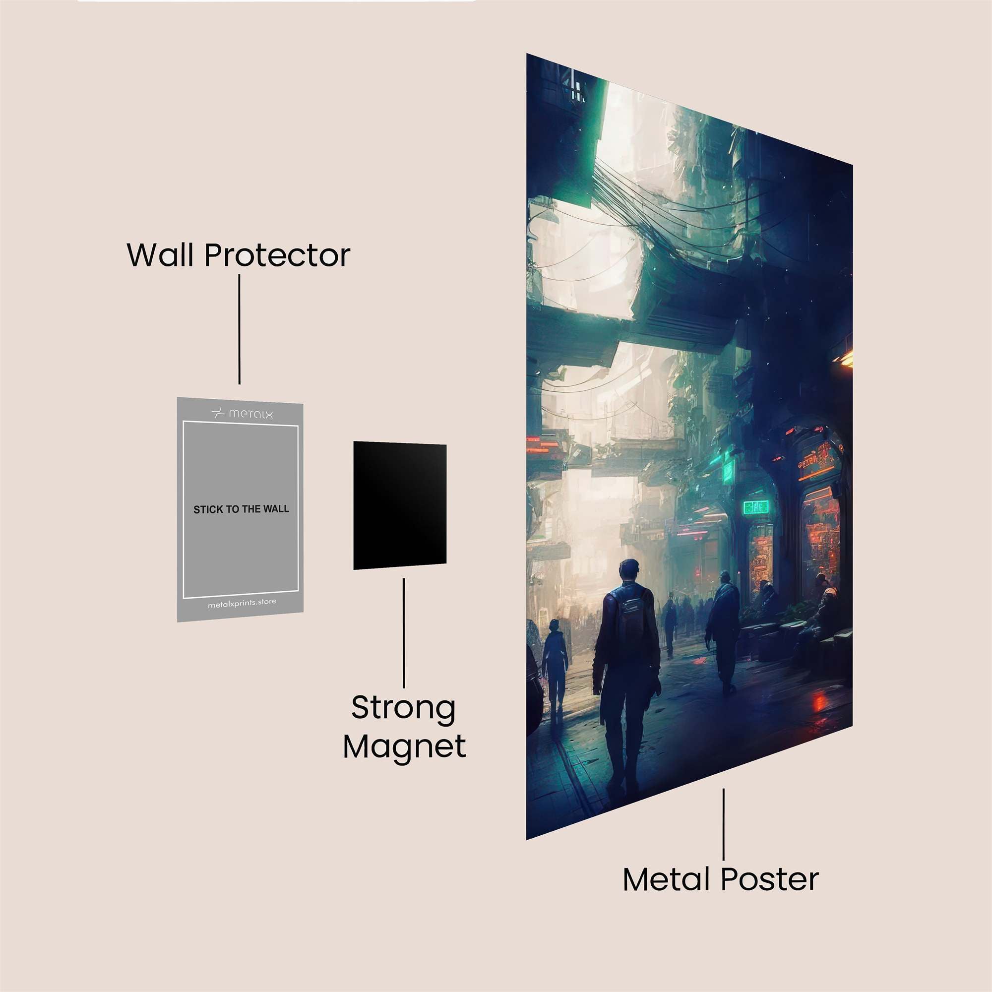 Cyber Haven Safe Wall Magnetic / M