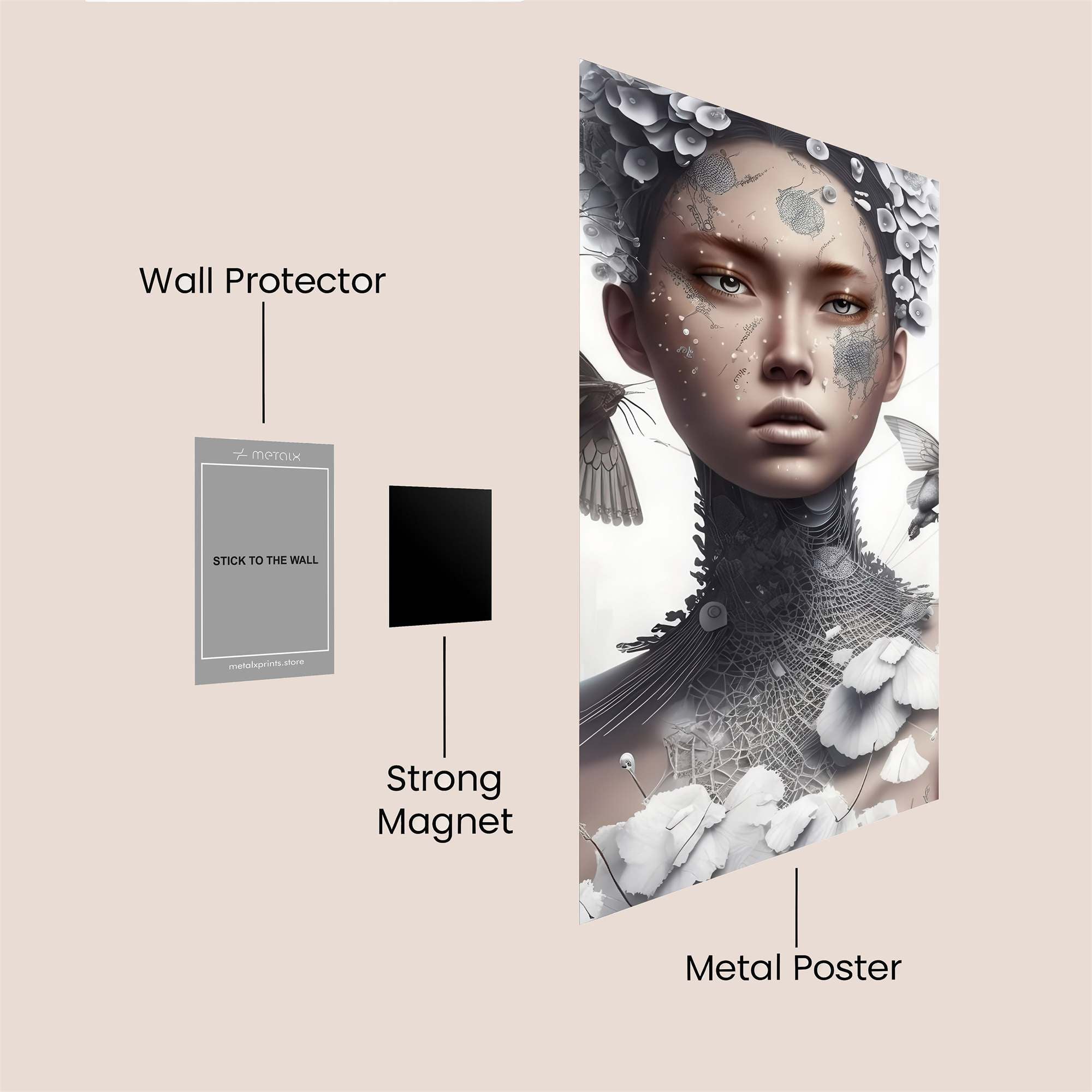 Friends Serene Safe Wall Magnetic / M