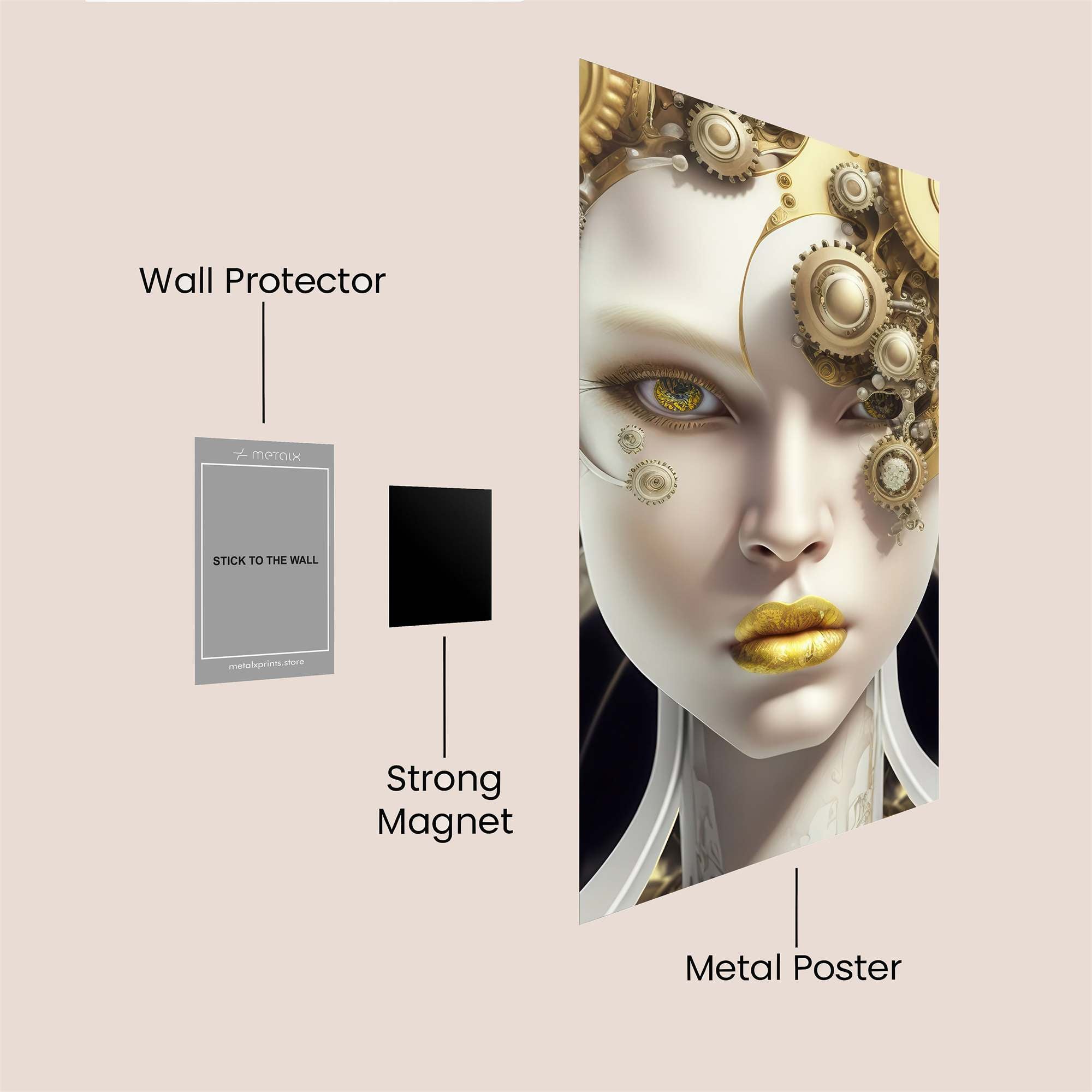 Tranquil Haven Safe Wall Magnetic / M