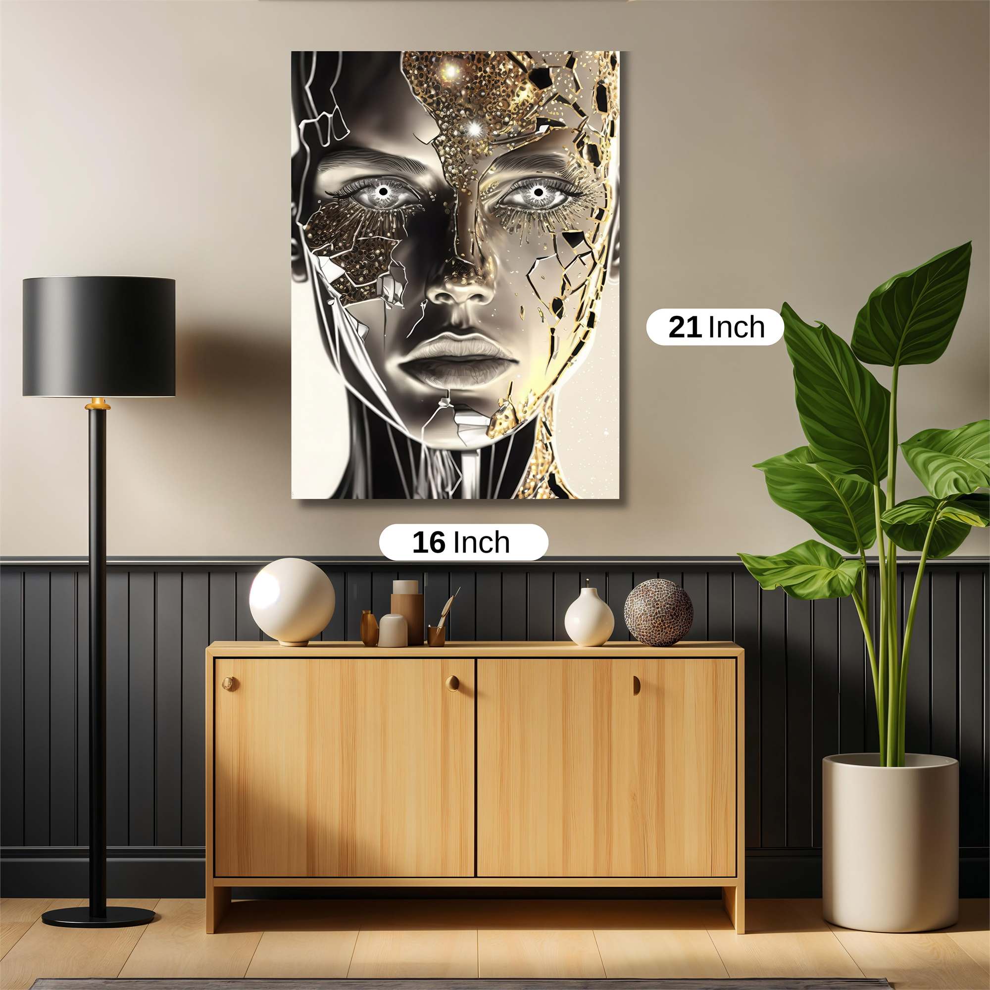 Sunset Serenity Safe Wall Magnetic / M