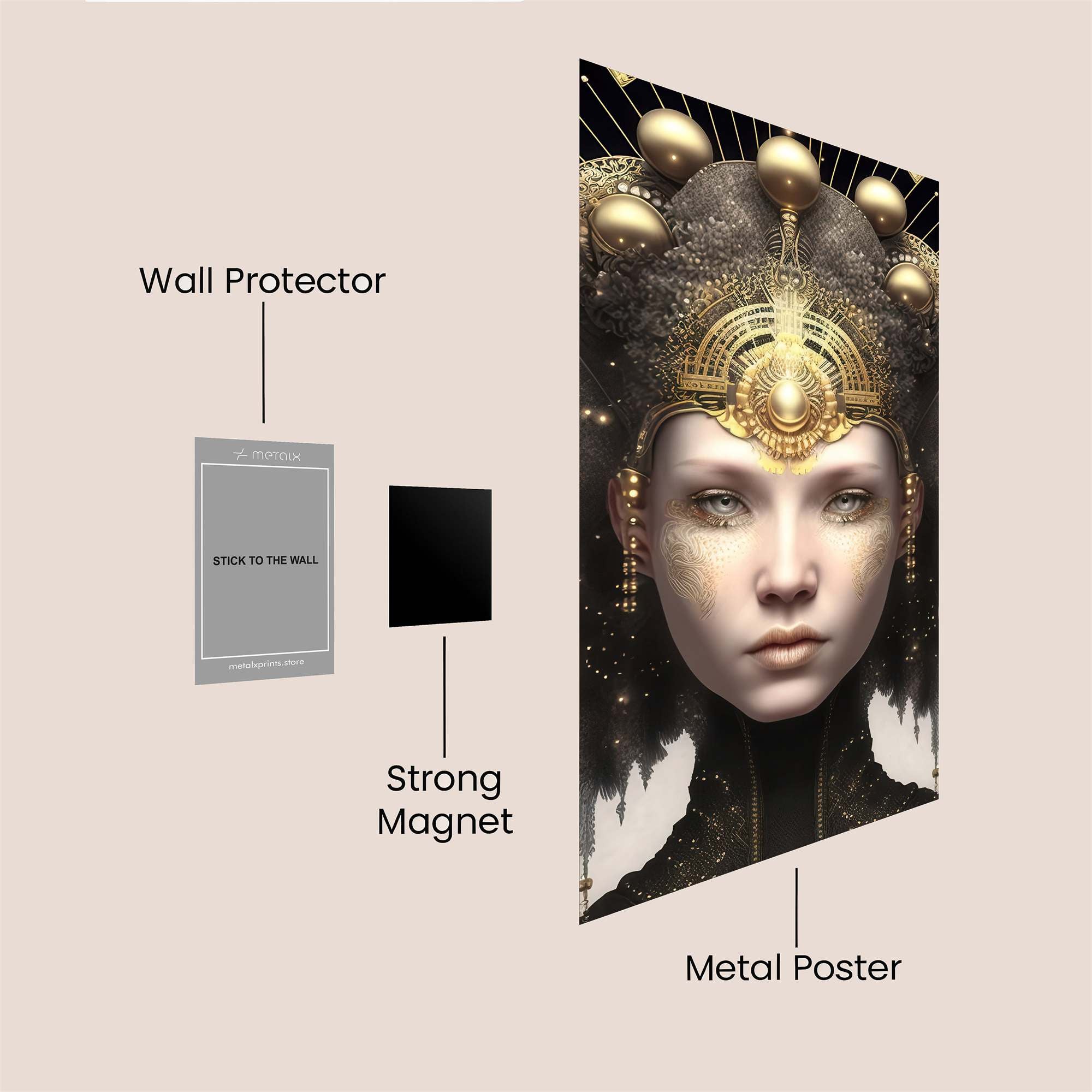 Mystic Haven Safe Wall Magnetic / M