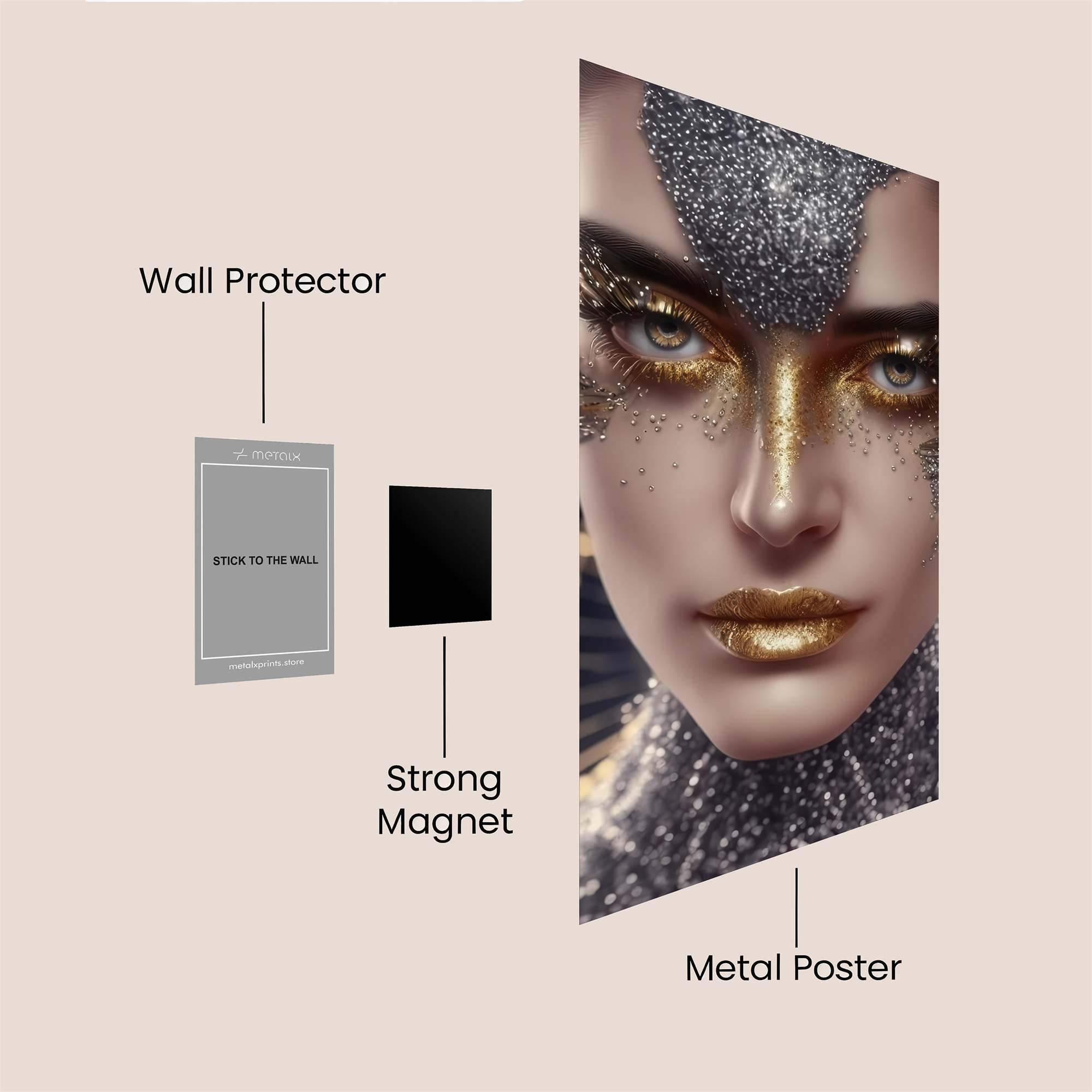 Wizard's Whimsy Safe Wall Magnetic / M