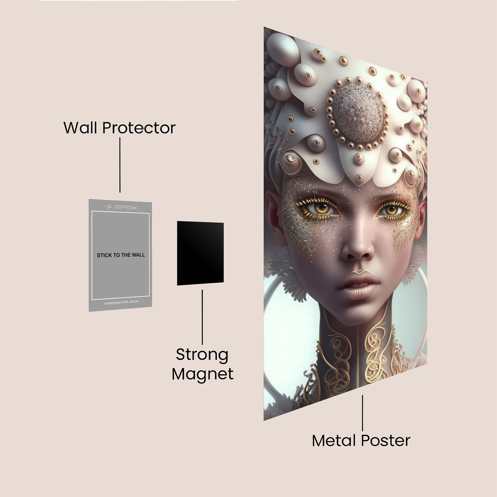 Elven Serenity Safe Wall Magnetic / M