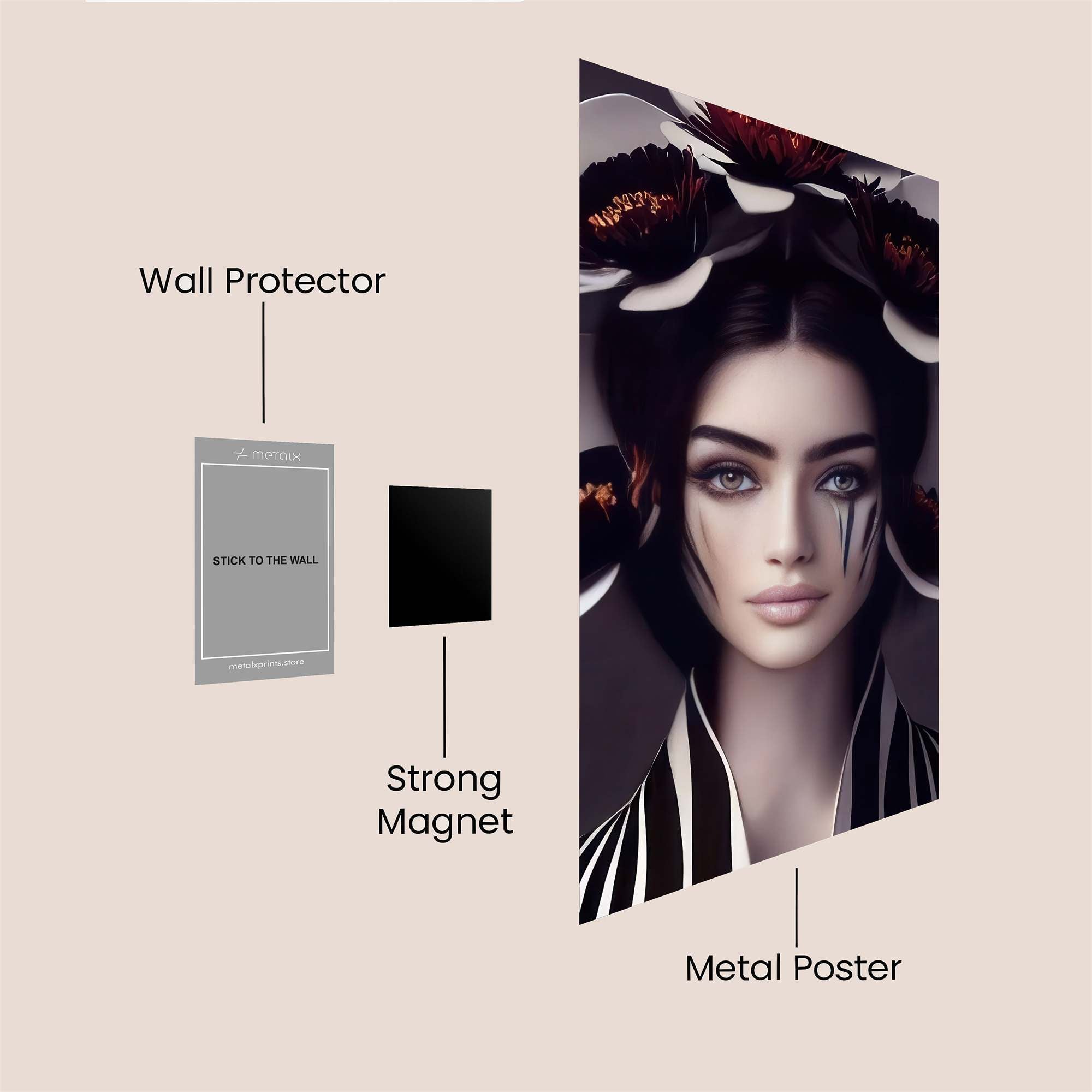 Dusk Haven Safe Wall Magnetic / M