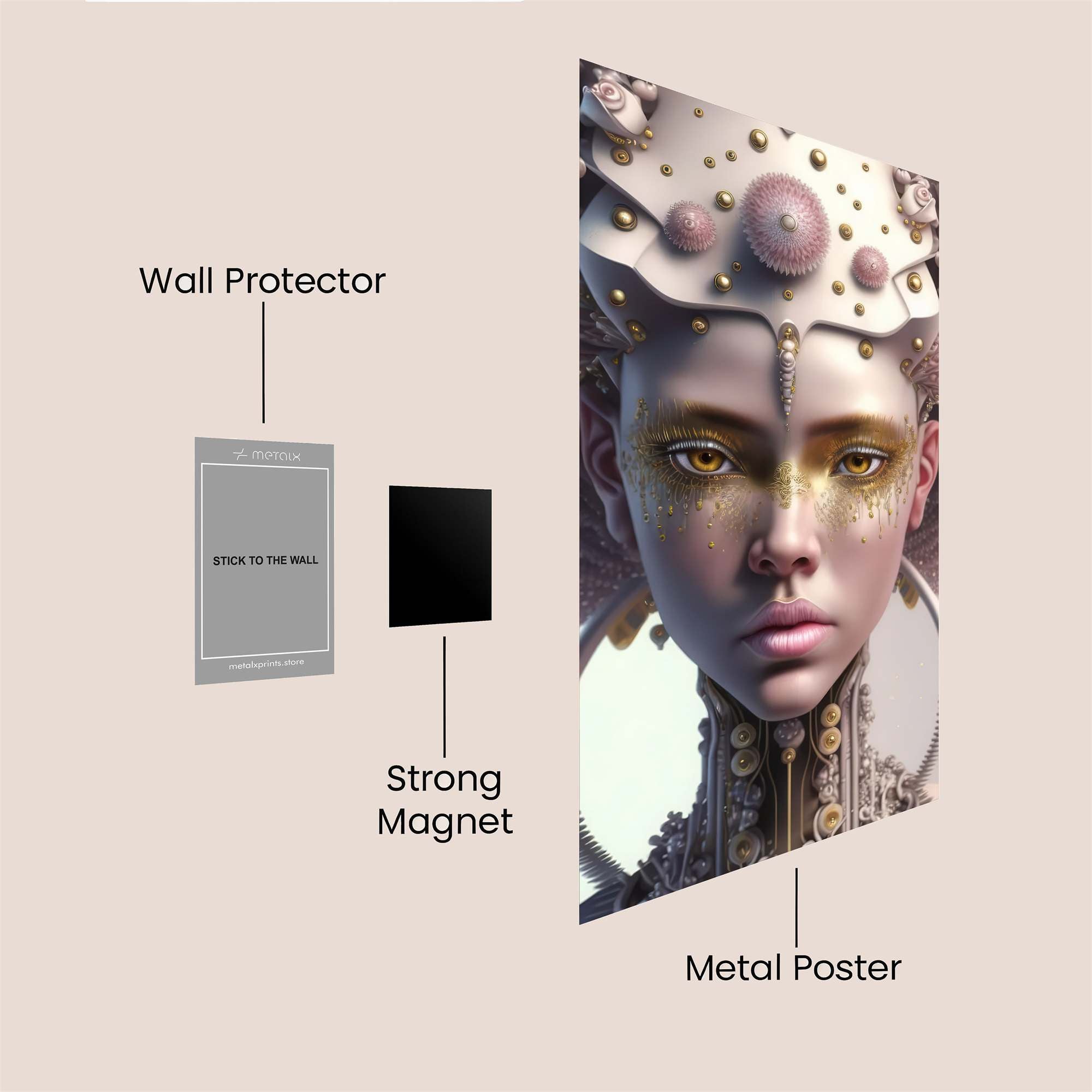 Celestial Haven Safe Wall Magnetic / M