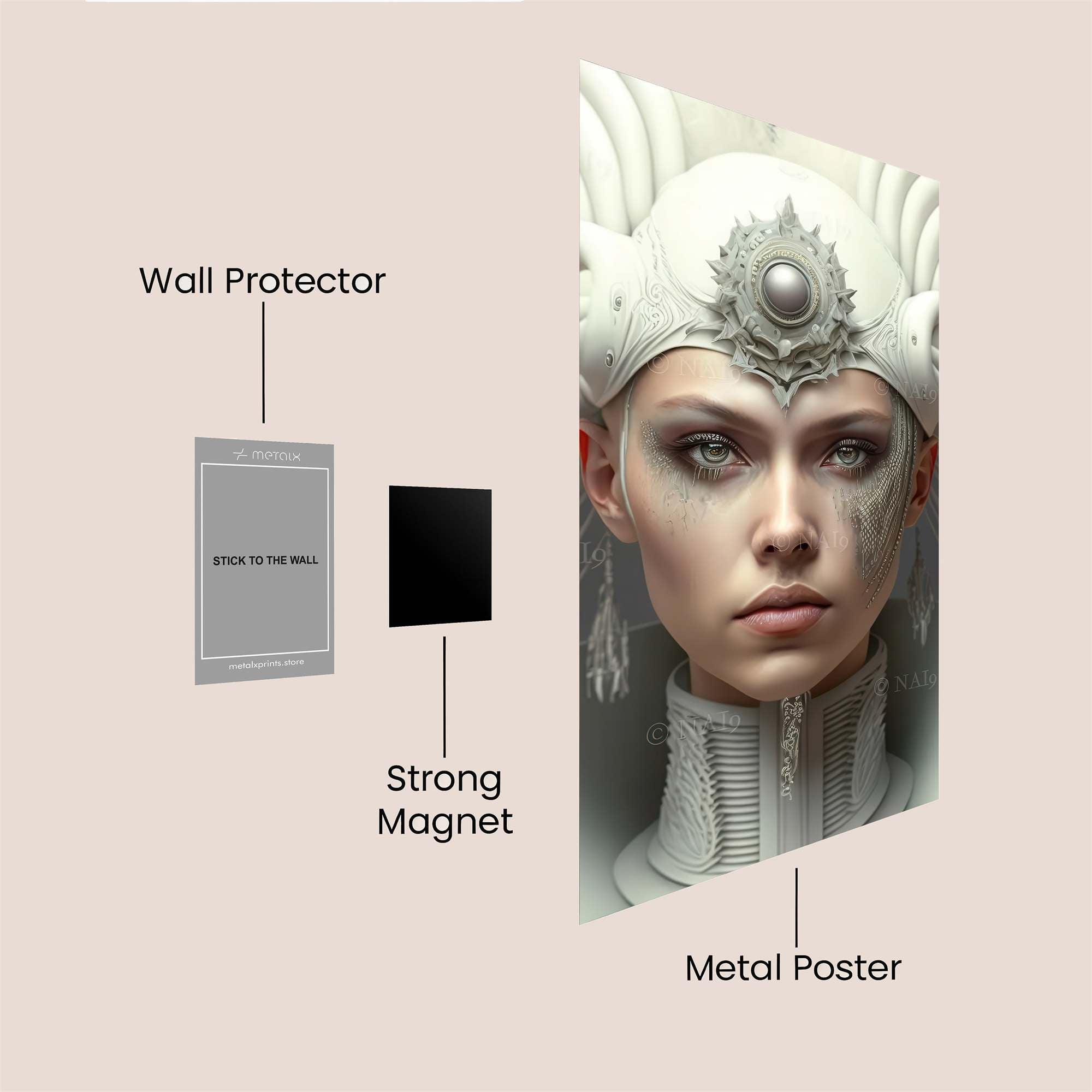 Forest Whisper Safe Wall Magnetic / M