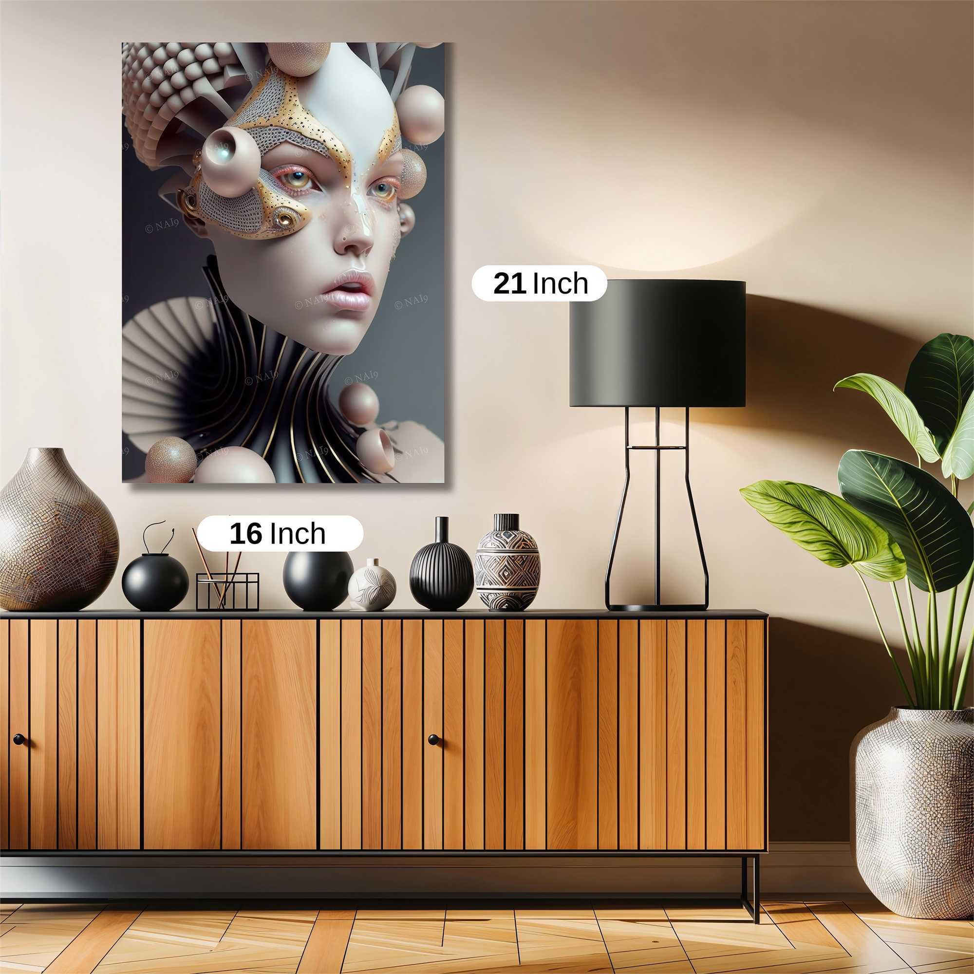 Waterfall Serenity Safe Wall Magnetic / M