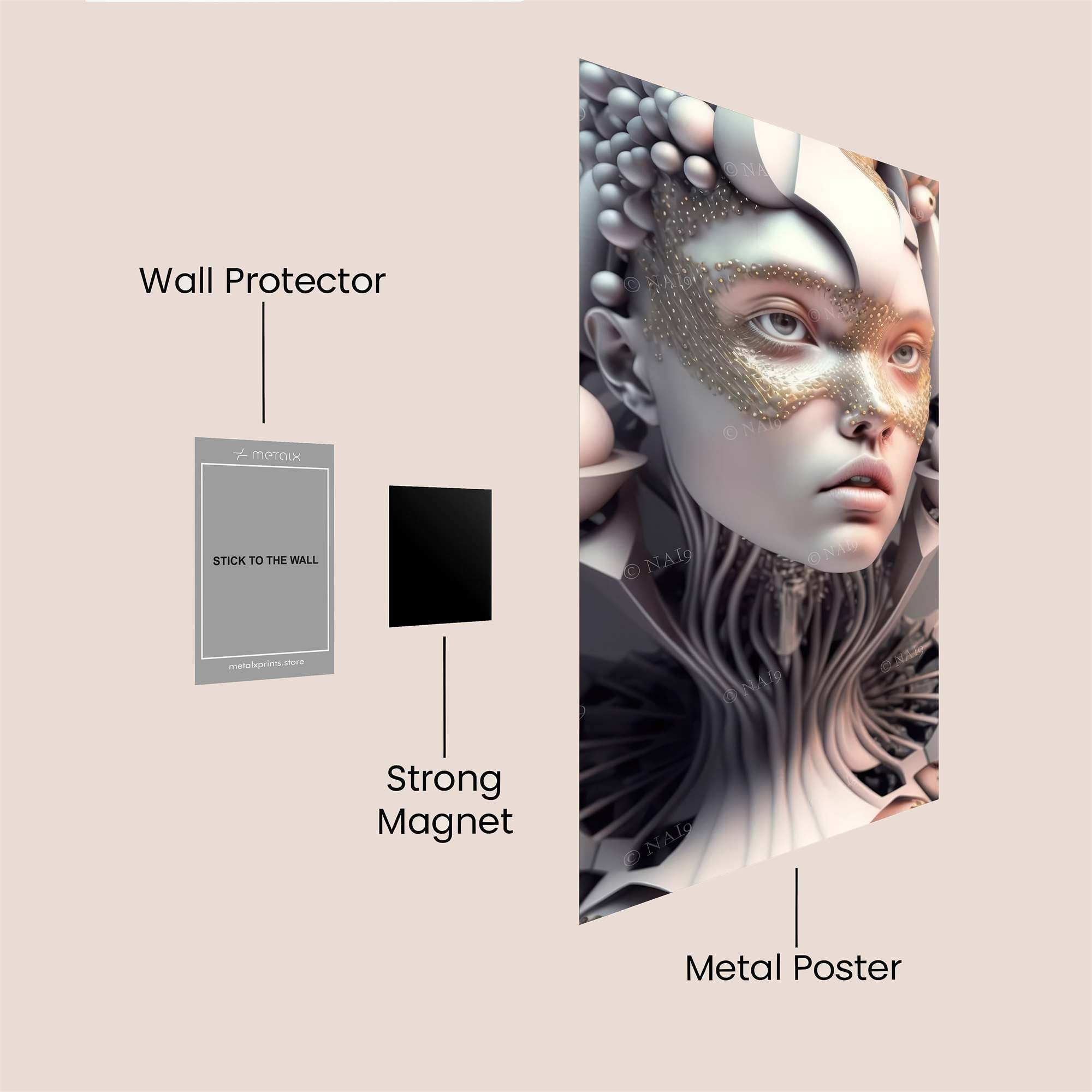 Valley Serenity Safe Wall Magnetic / M