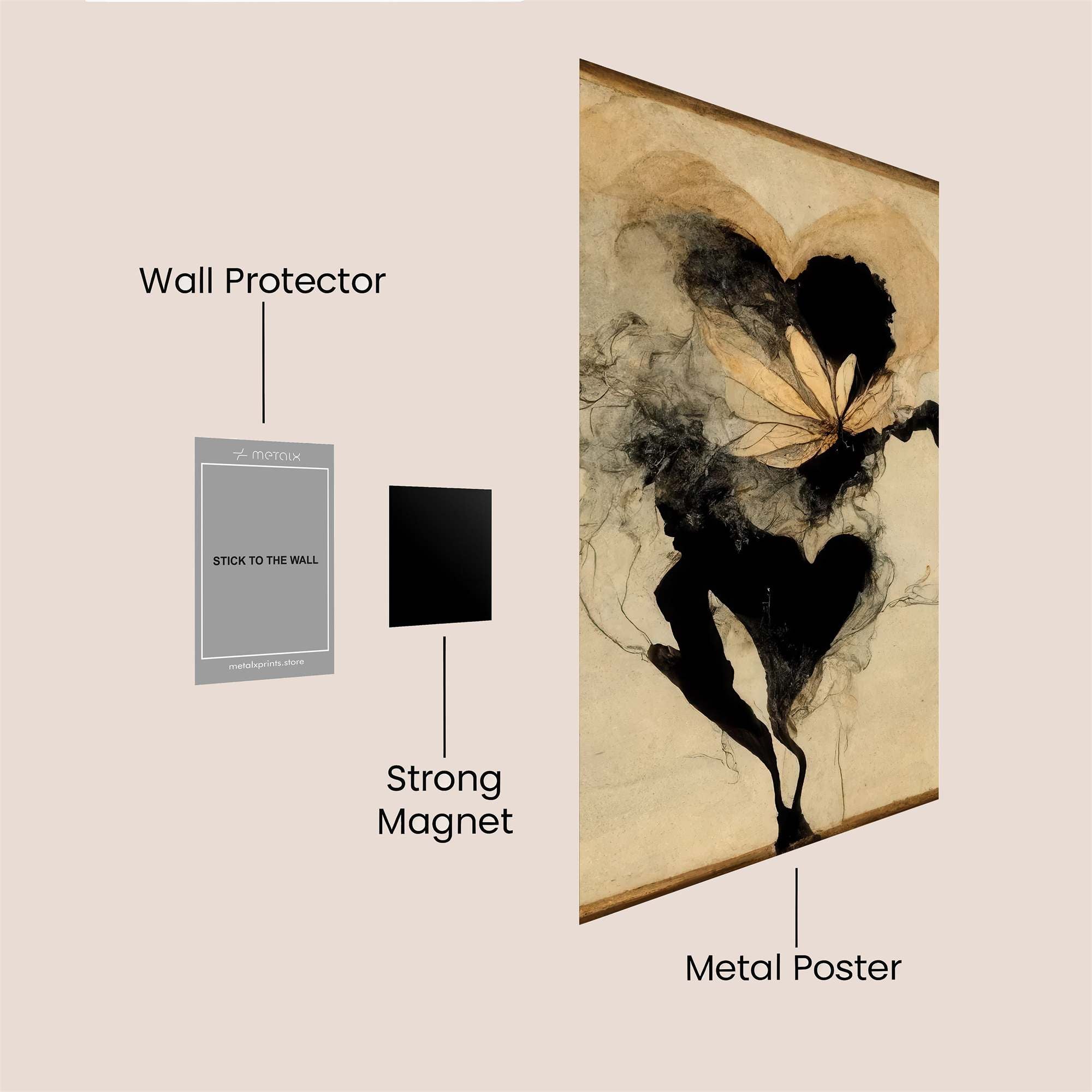 Cascade Serenity Safe Wall Magnetic / M