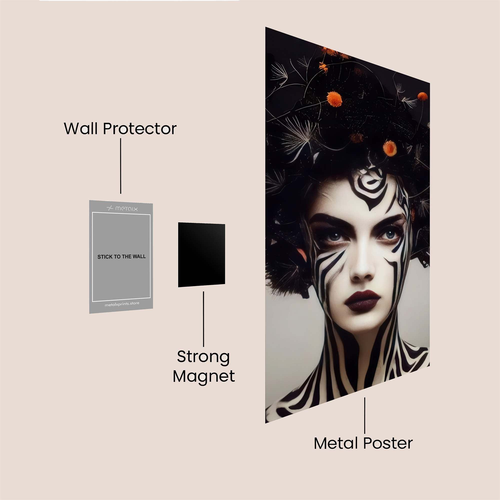 Castle Serenity Safe Wall Magnetic / M